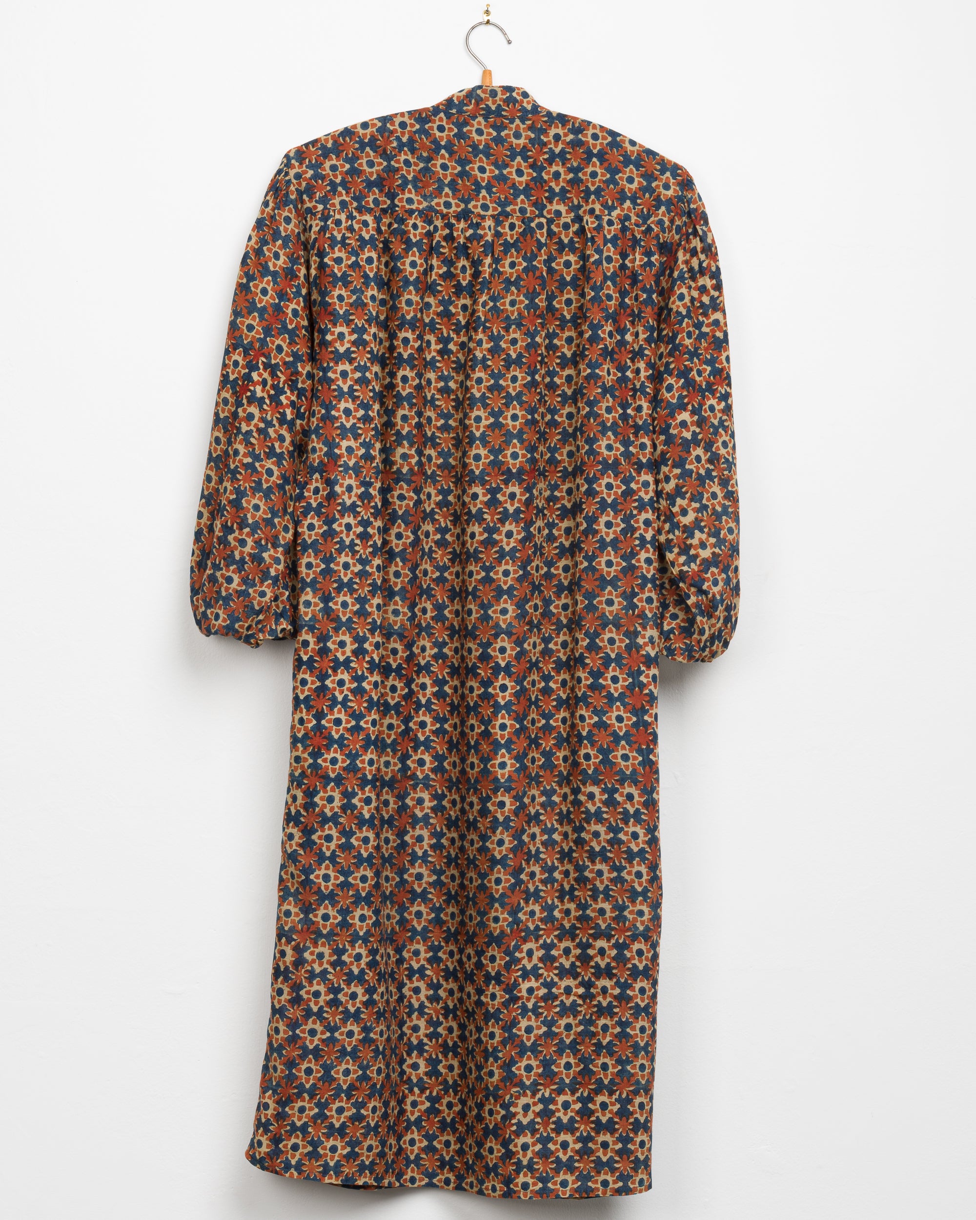 Samira Tunic in Rust Floral Block MW