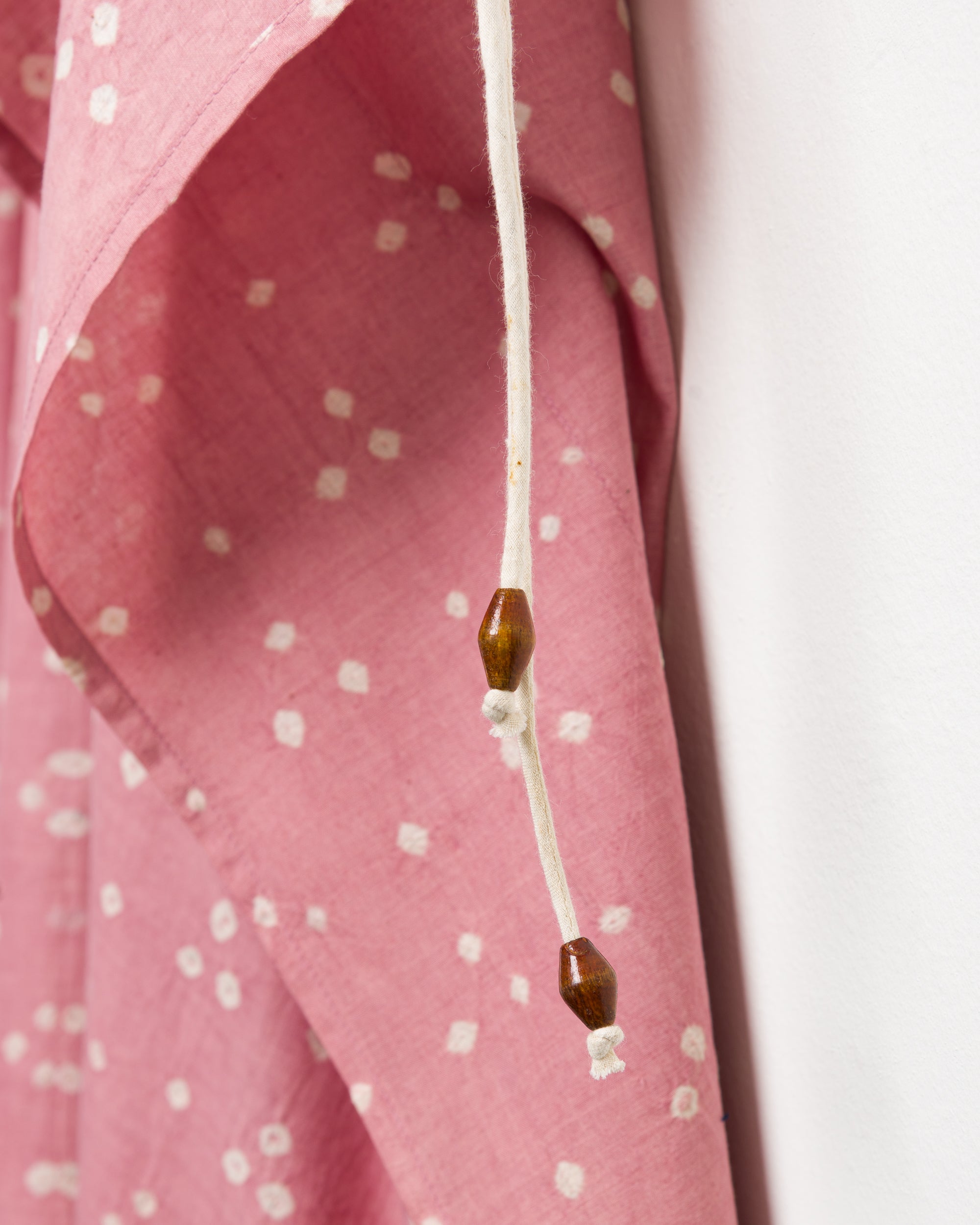 Cleo Caftan in Pink Dot Bandhani