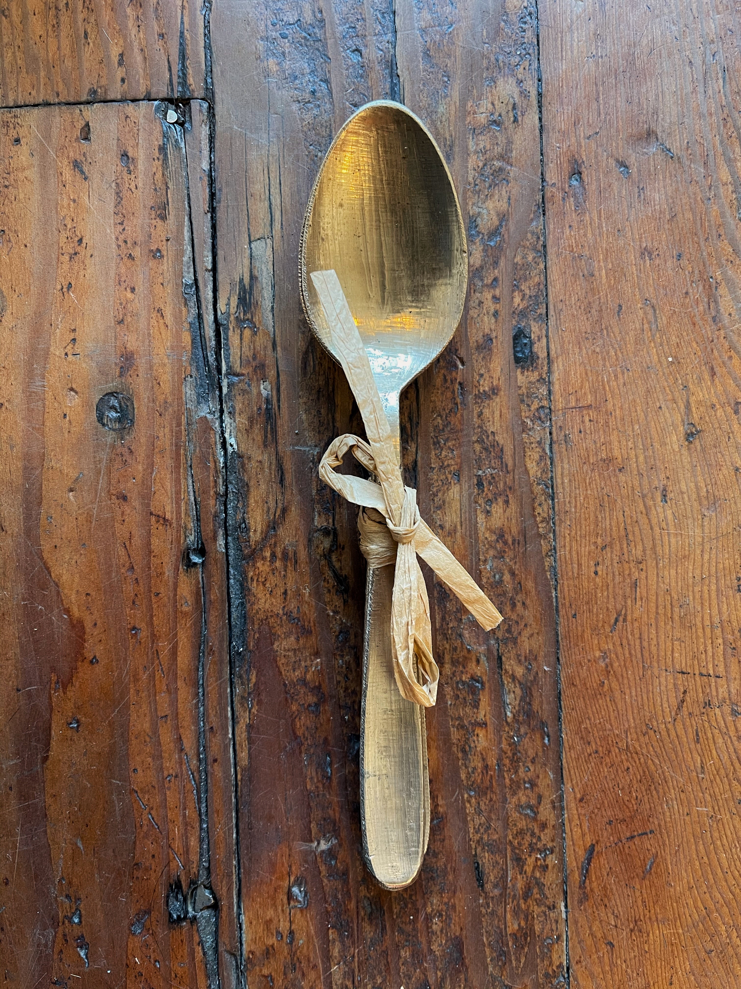 Kansa (Bronze) Spoons (Set of Two)