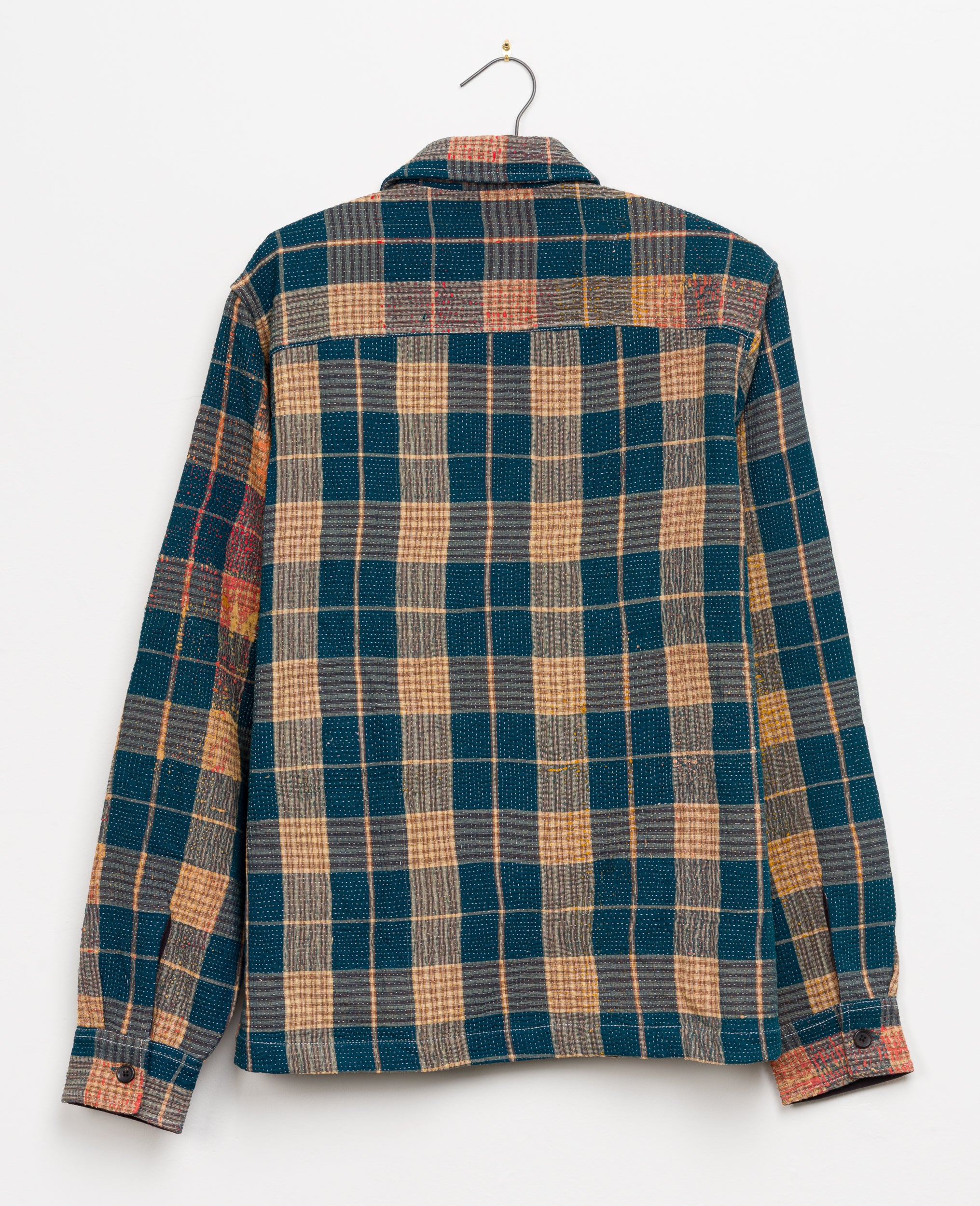 Vivek Overshirt in Quilted Kantha - M