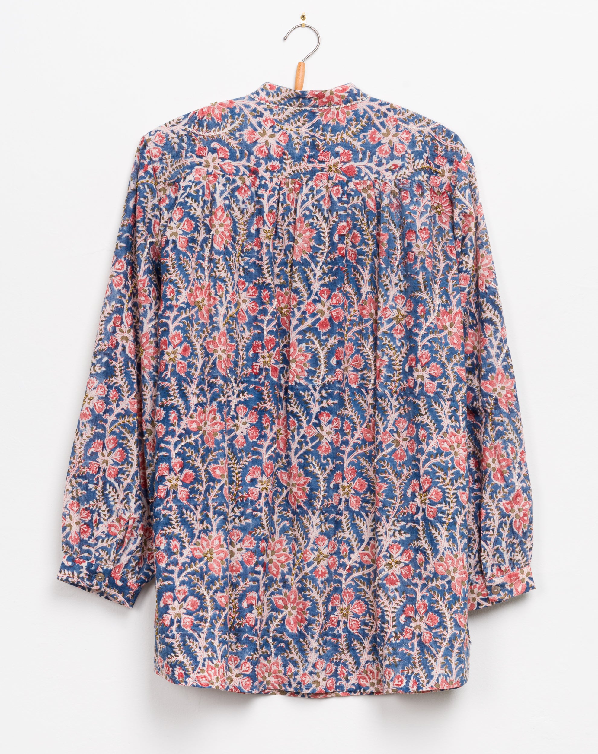 Aanya Tunic in Blue Floral