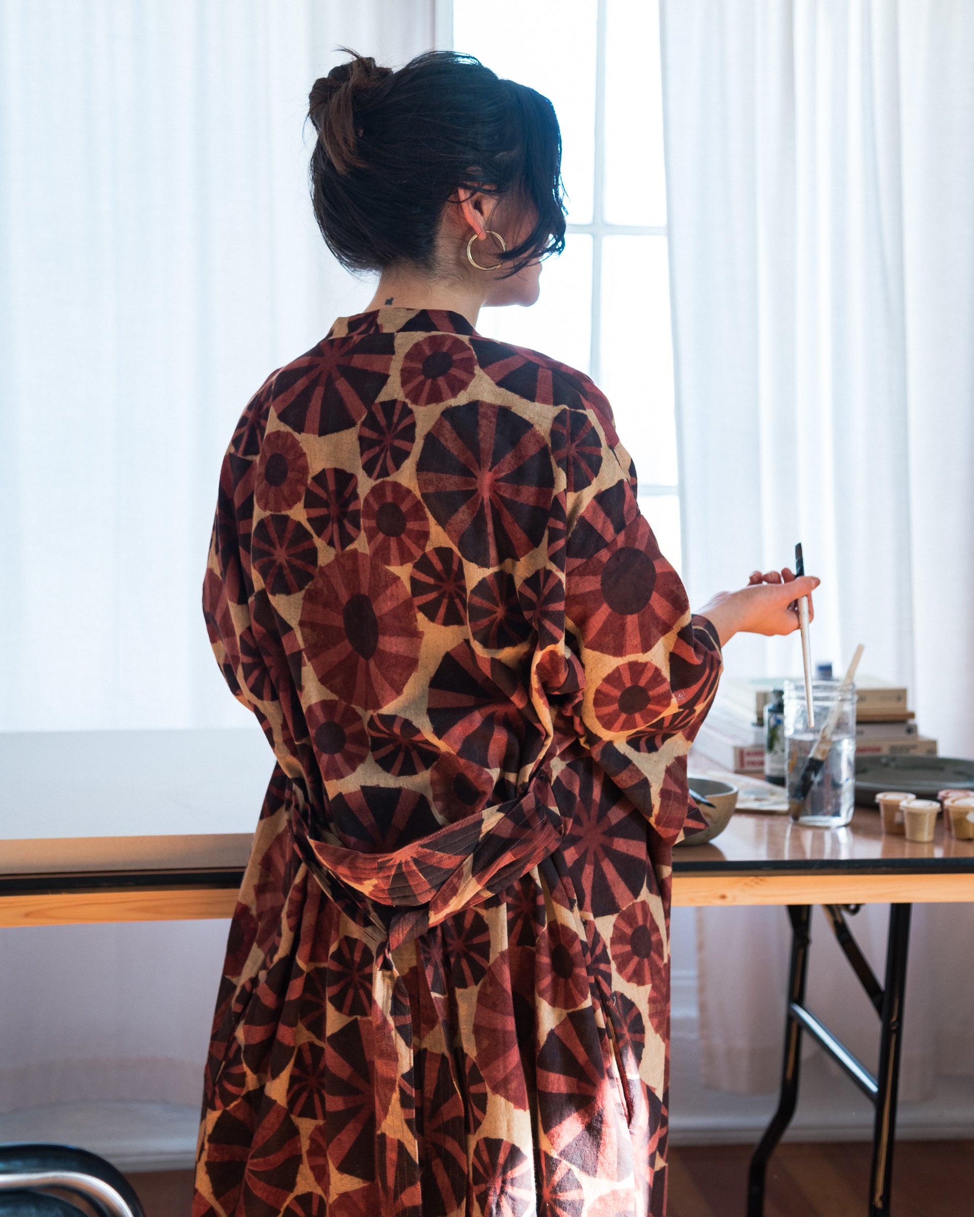 Taran Robe in Pinwheel