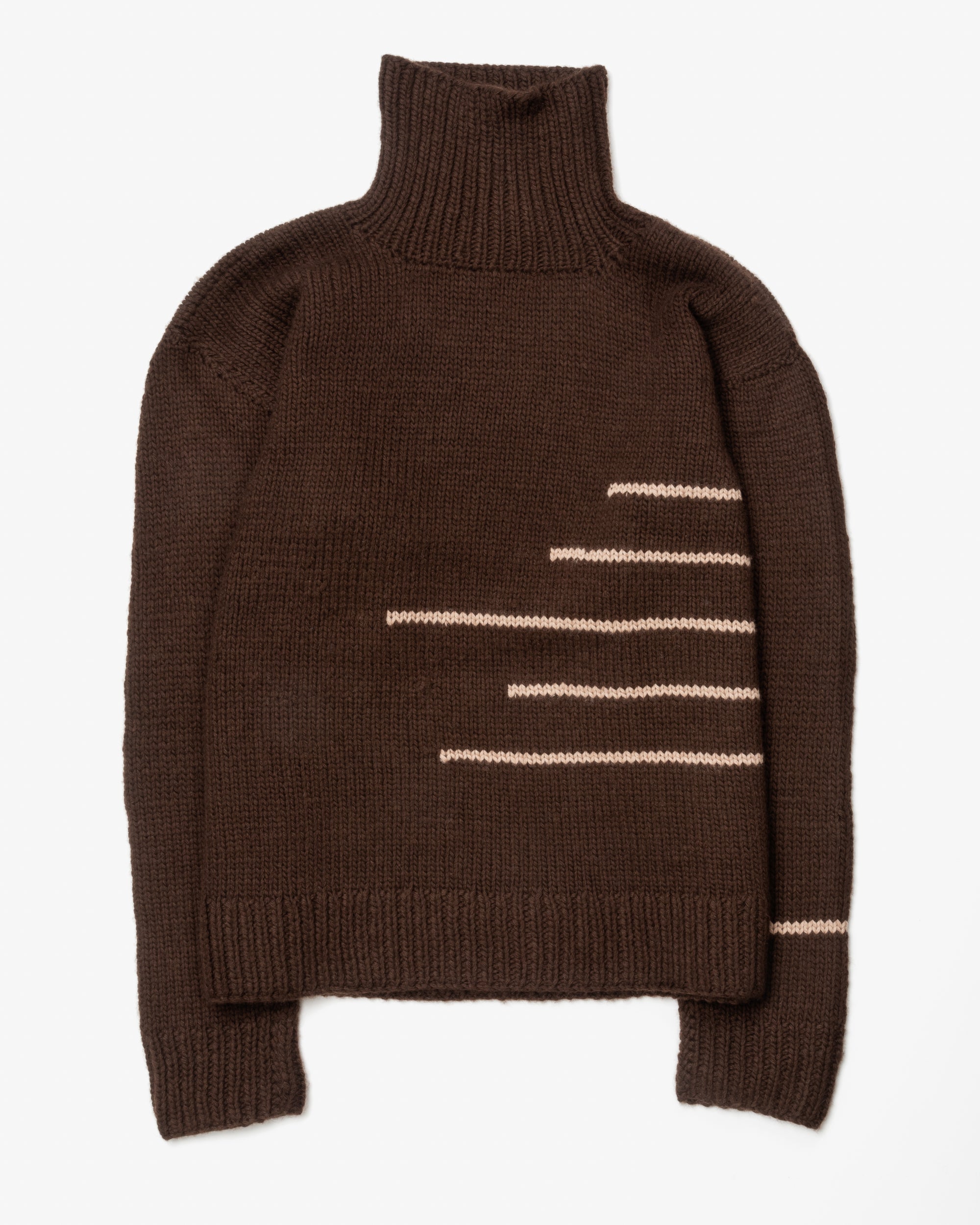 Rahi Sweater in Chocolate Yak/Lambswool