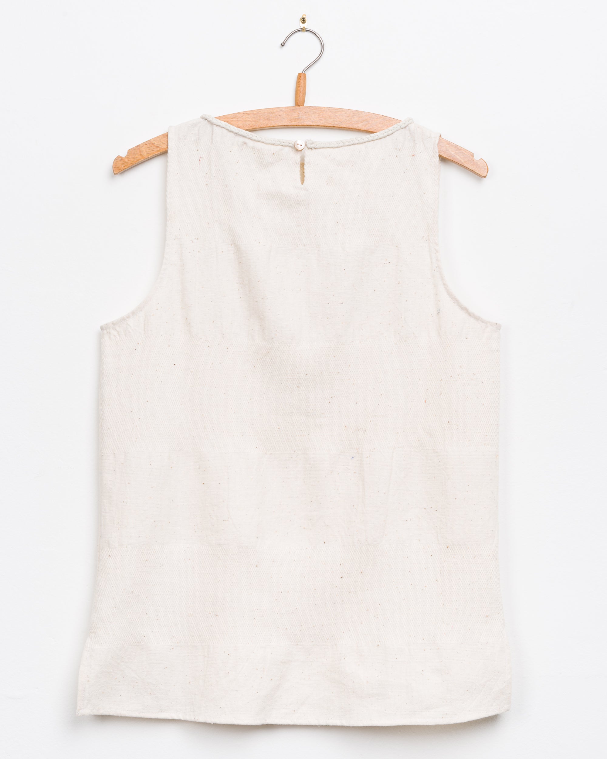 Oni Boatneck Tank in Natural Stripe Honeycomb