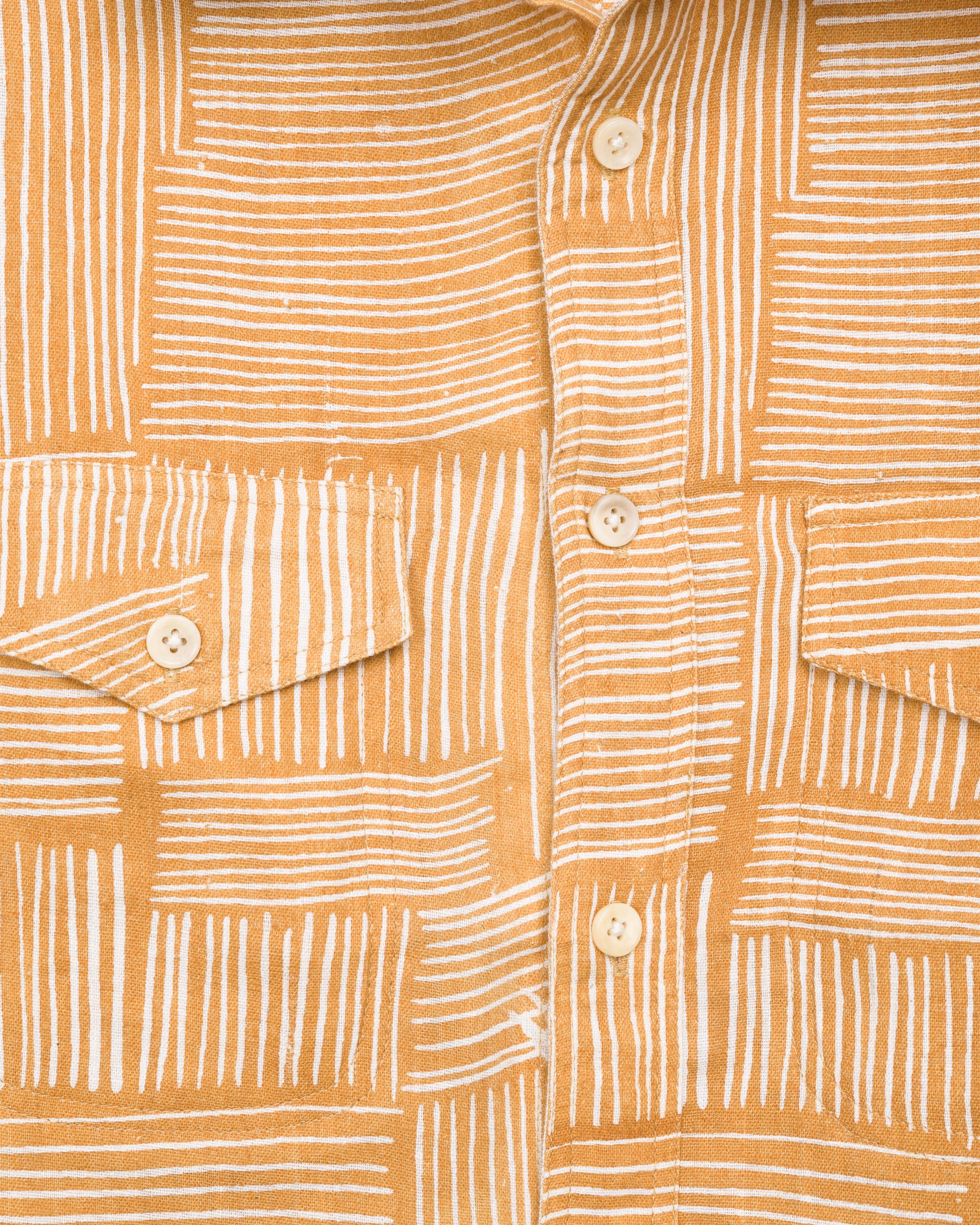 Mazadoor Work Shirt in Wheat Block
