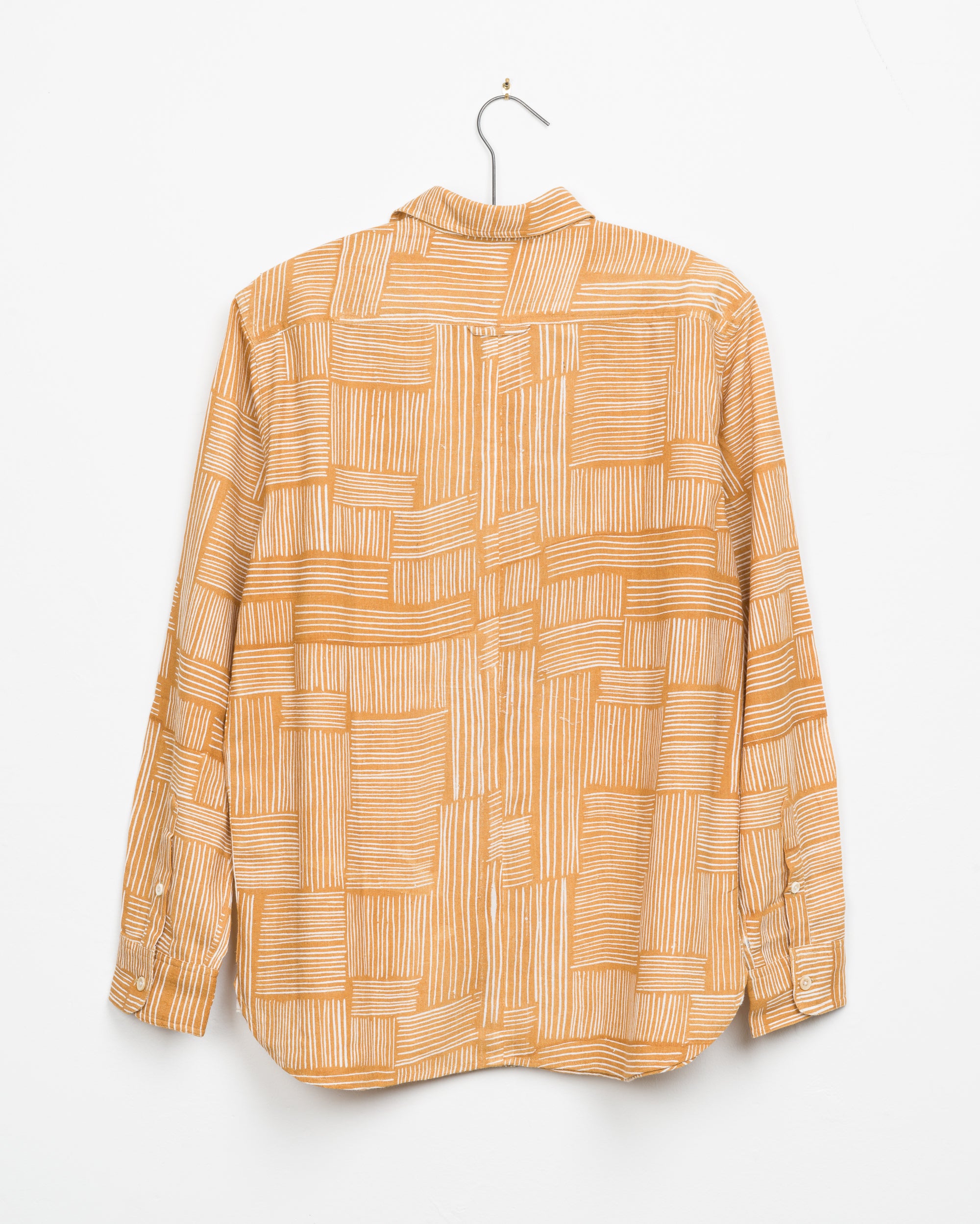 Mazadoor Work Shirt in Wheat Block