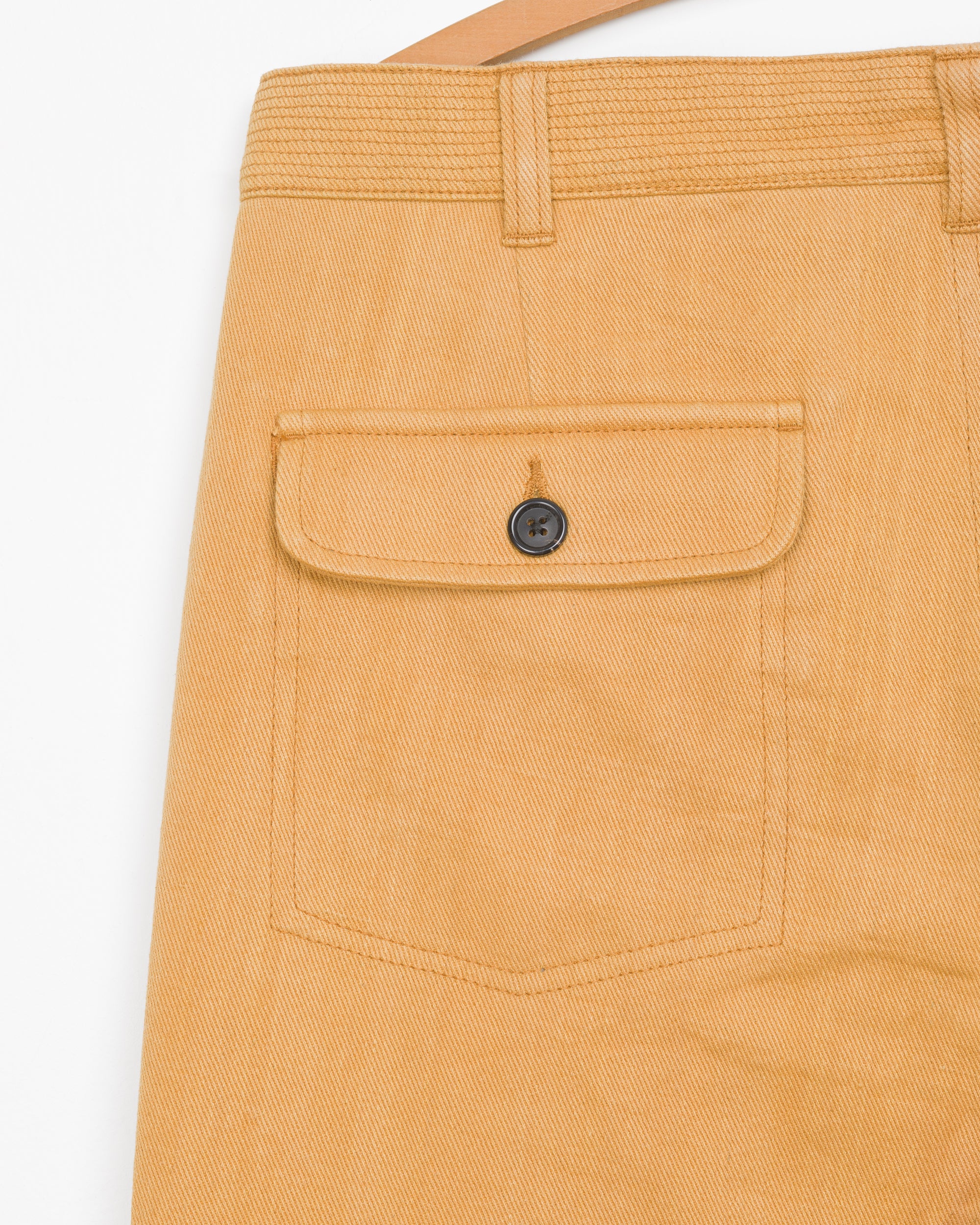 Veda Pant in Mustard Twill