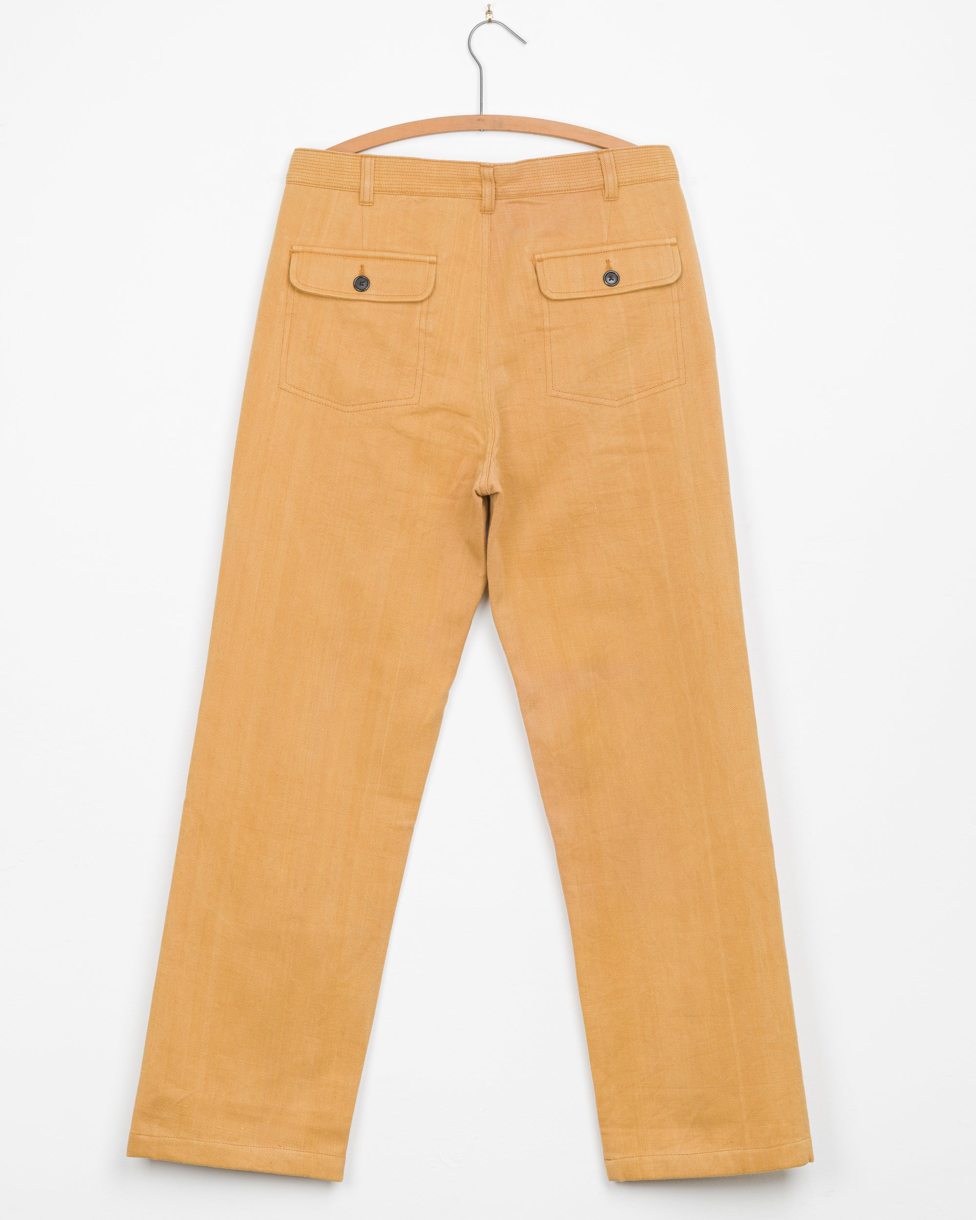 Veda Pant in Mustard Twill