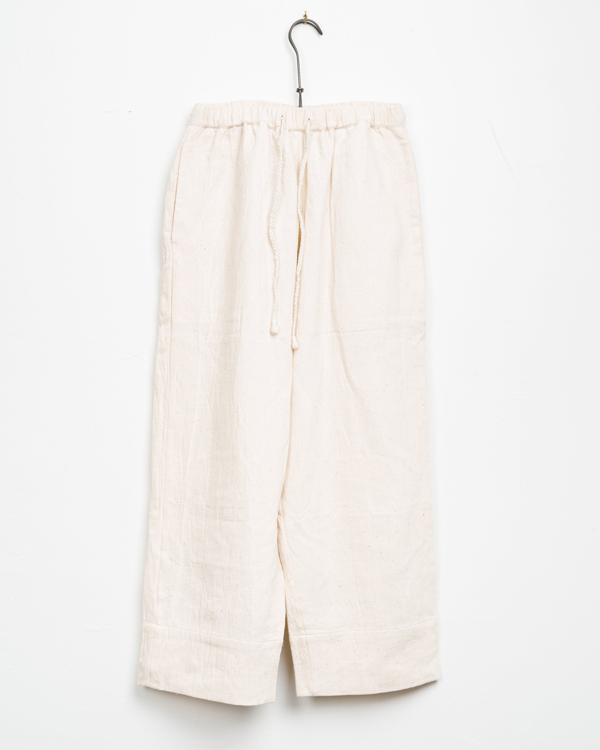 Garima Pant in Natural Stripe Honeycomb