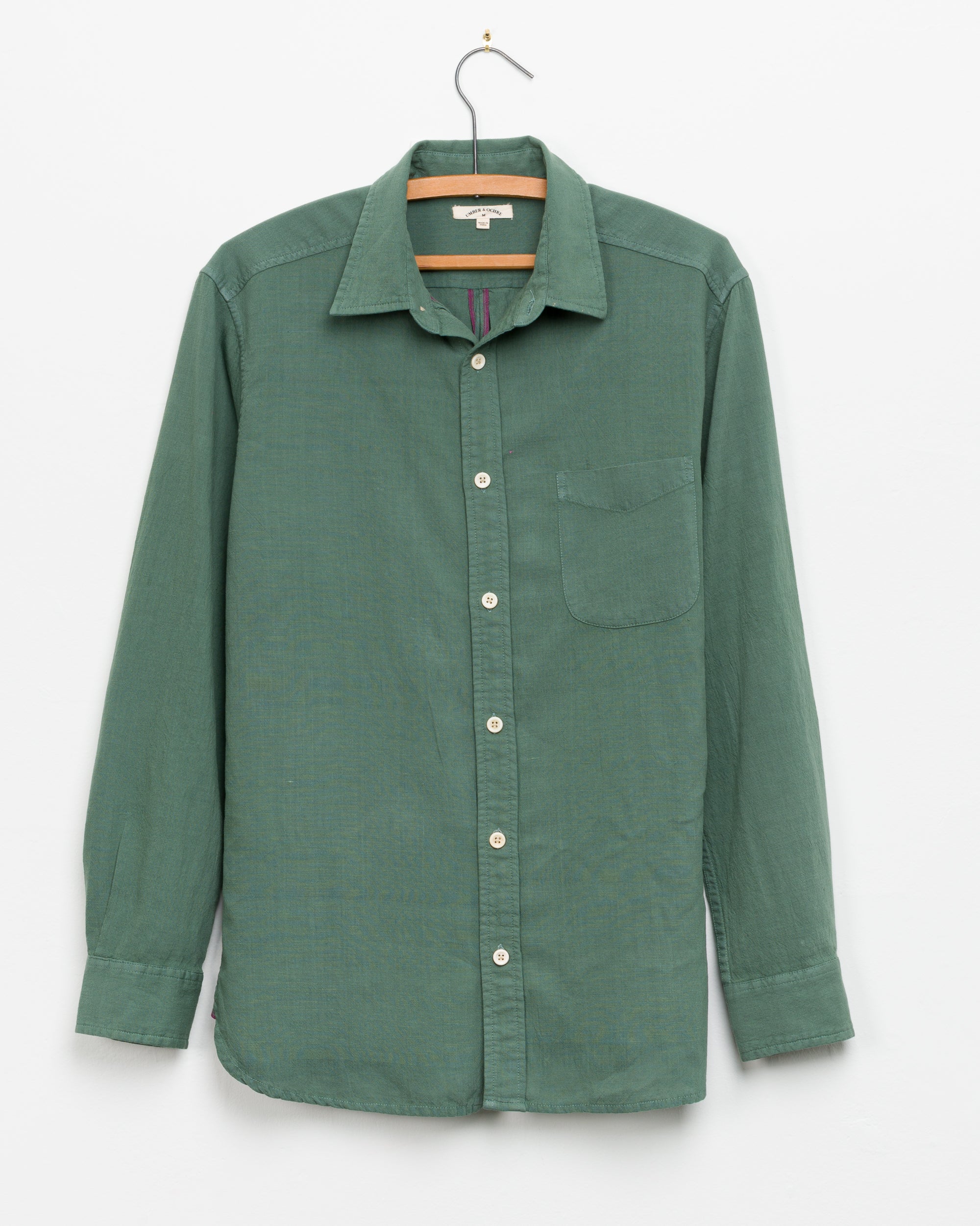 Kabir Shirt in Cyan