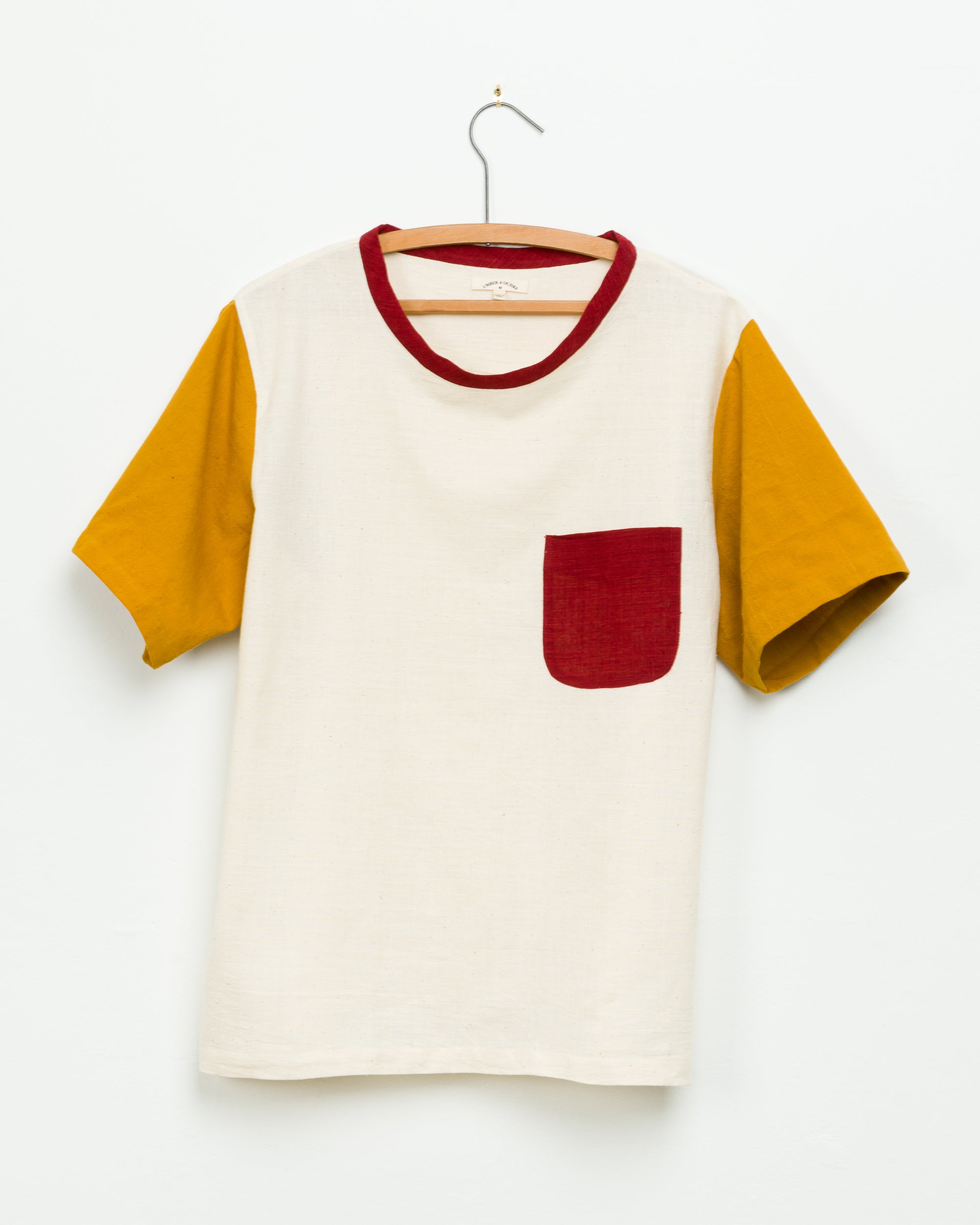 Tej Woven Tee in Colorblock