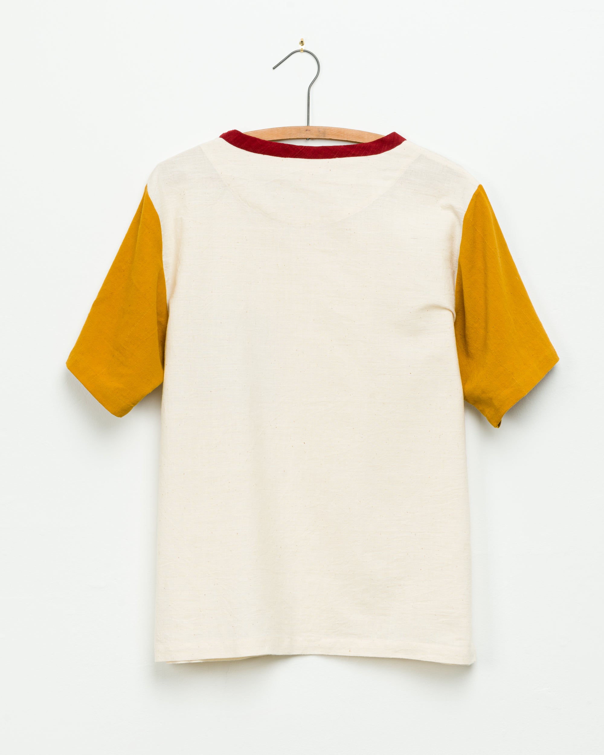 Tej Woven Tee in Colorblock