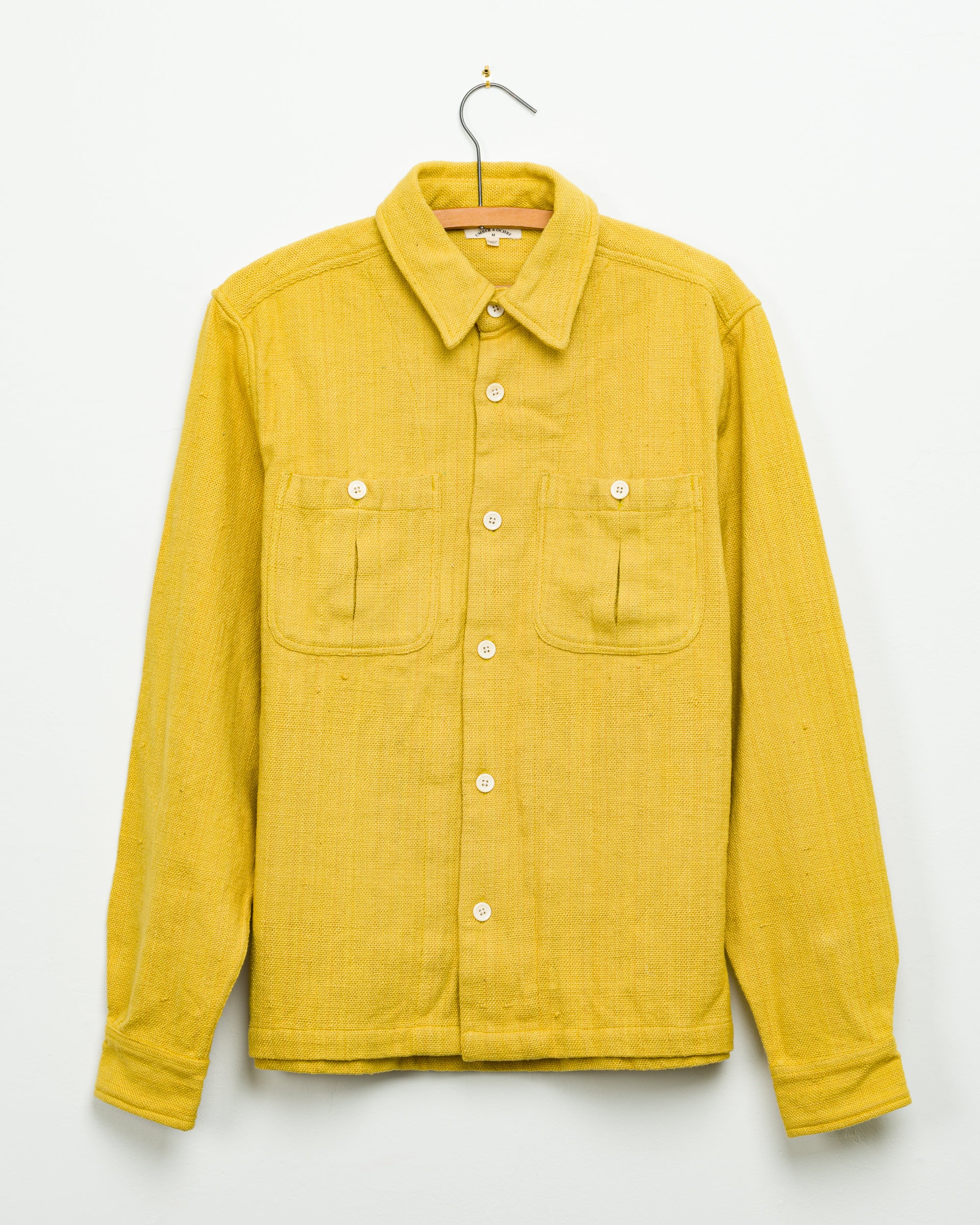 Vivek Overshirt in Turmeric