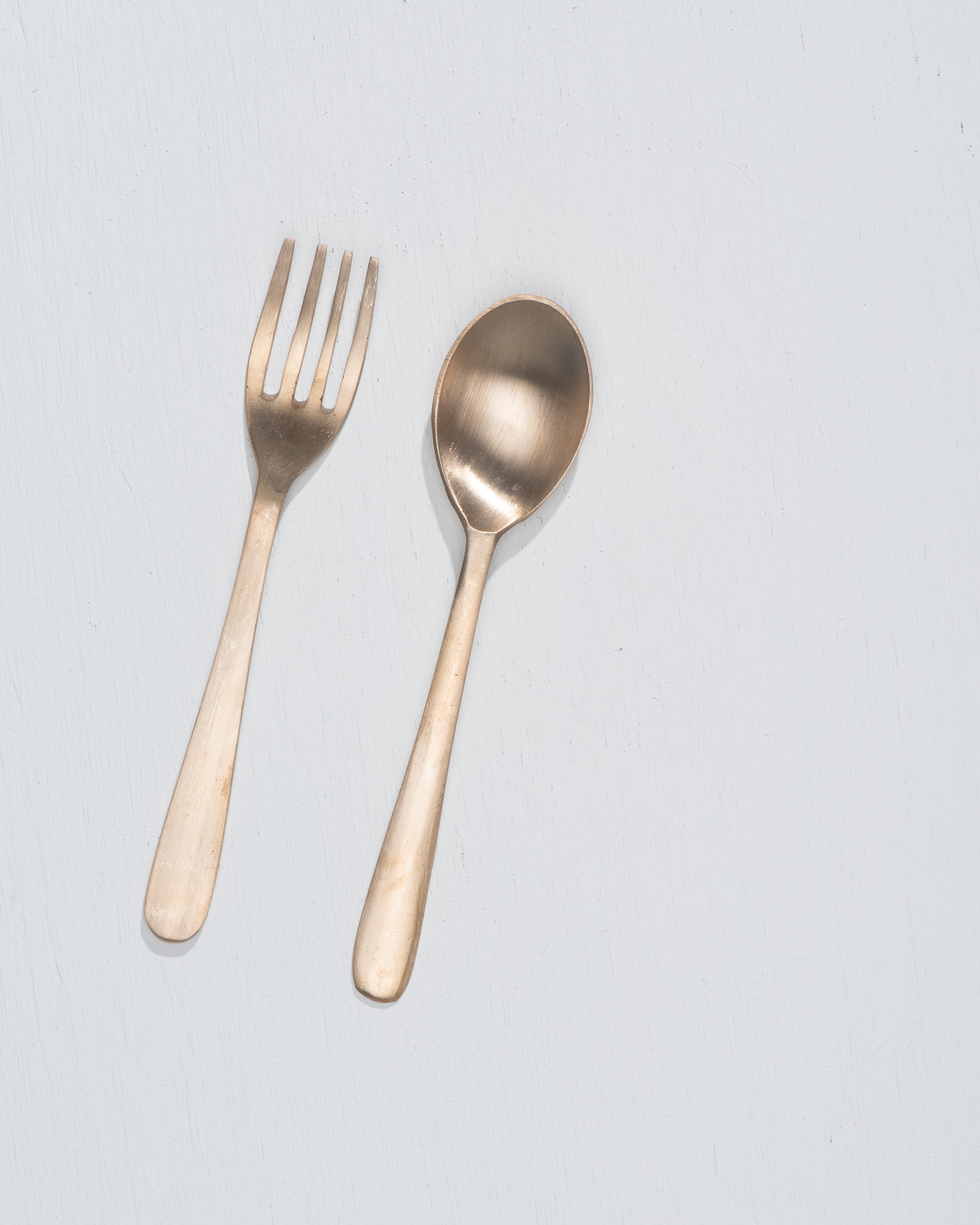 Kansa (Bronze) Spoon & Fork Set