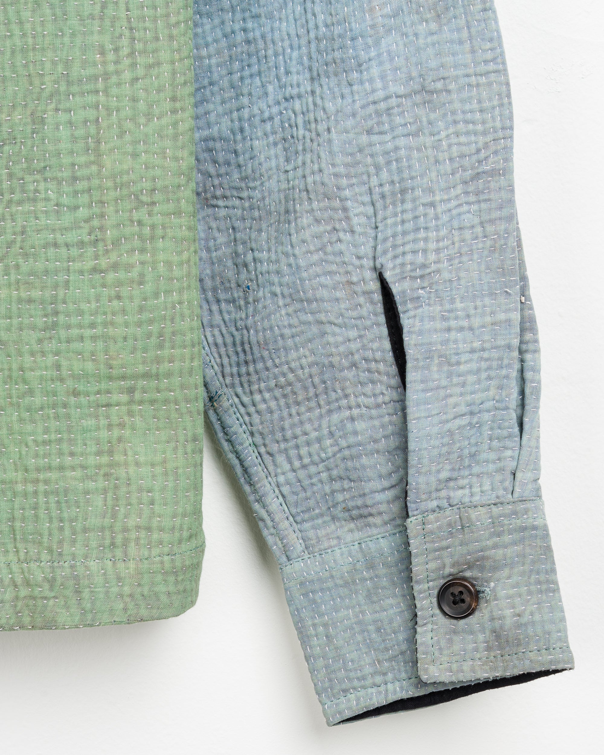 Vivek Overshirt in Quilted Kantha - S