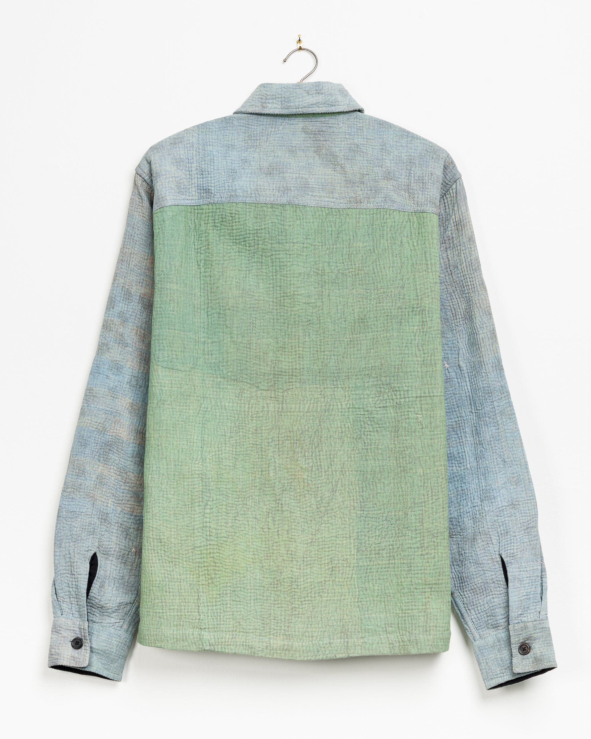 Vivek Overshirt in Quilted Kantha - S