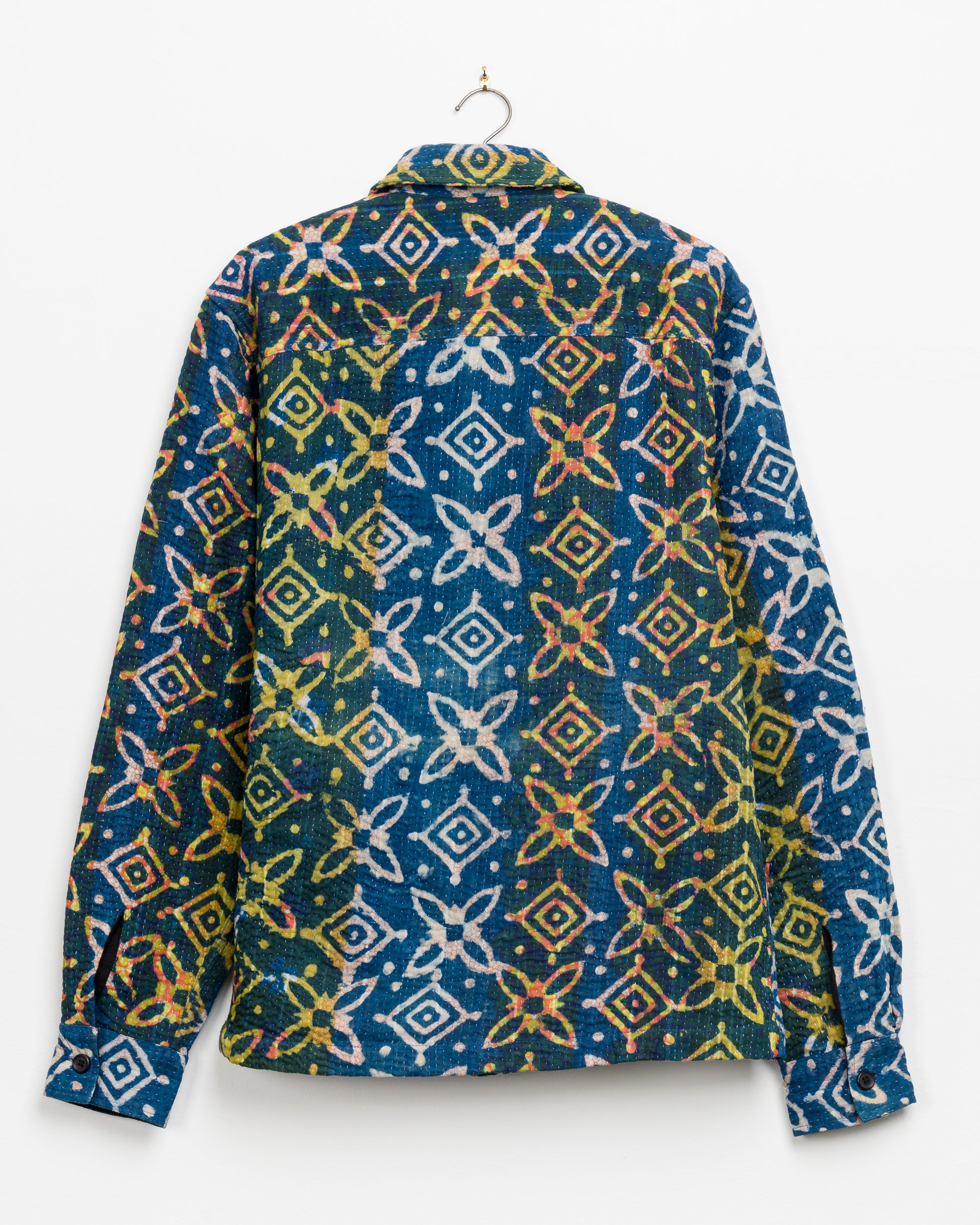 Vivek Overshirt in Quilted Kantha - M