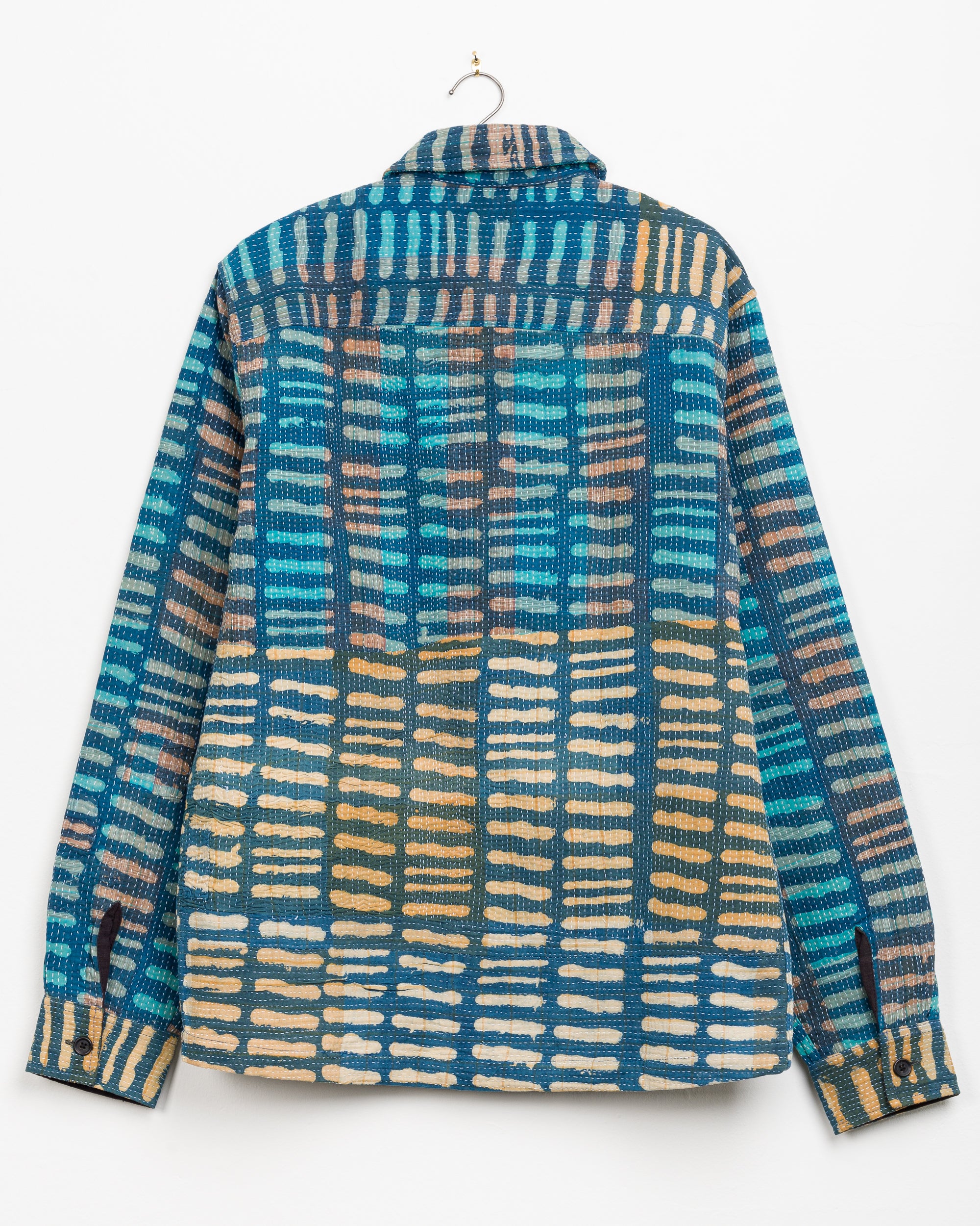 Vivek Overshirt in Quilted Kantha - M
