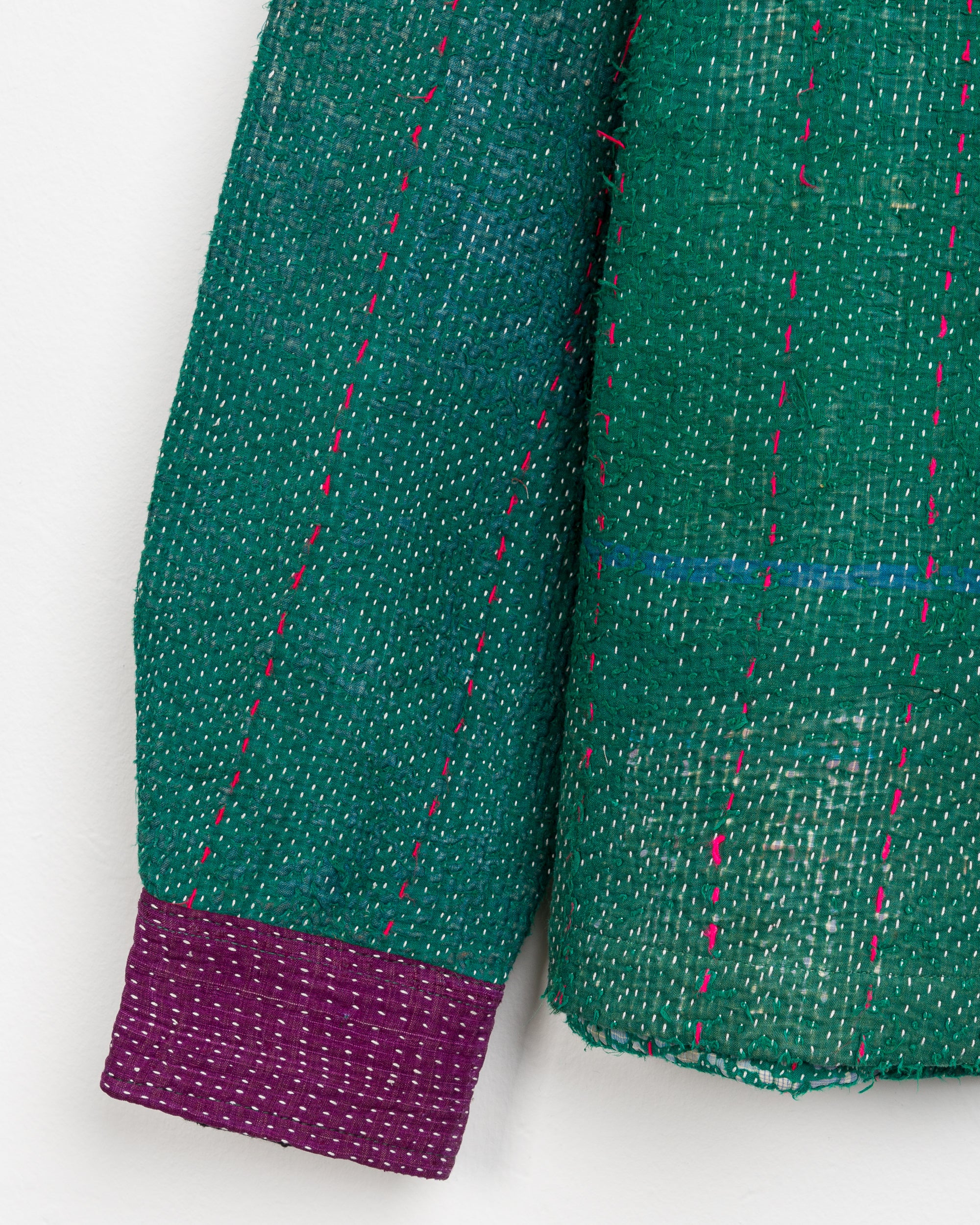 Vivek Overshirt in Quilted Kantha - M