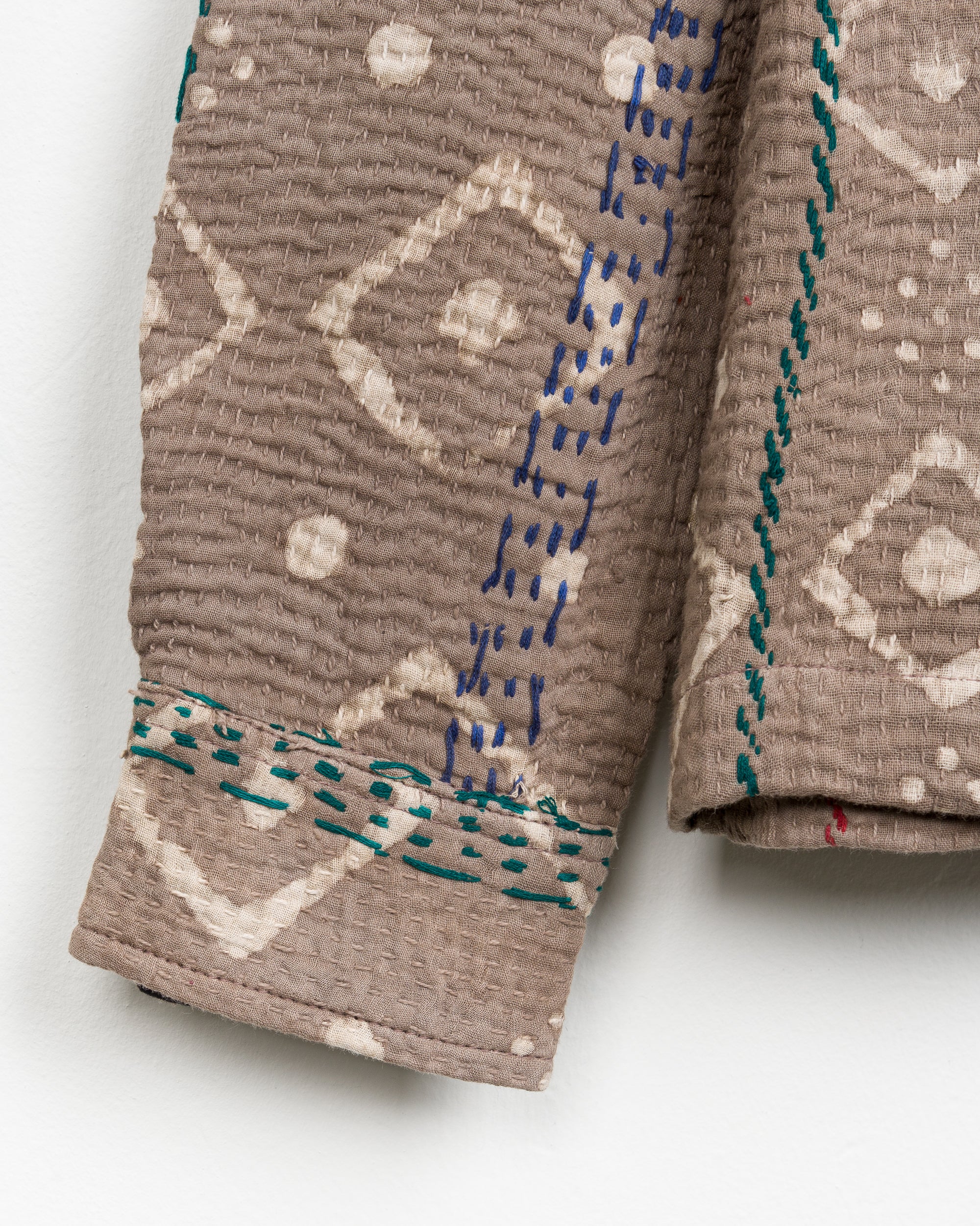 Vivek Overshirt in Quilted Kantha - S