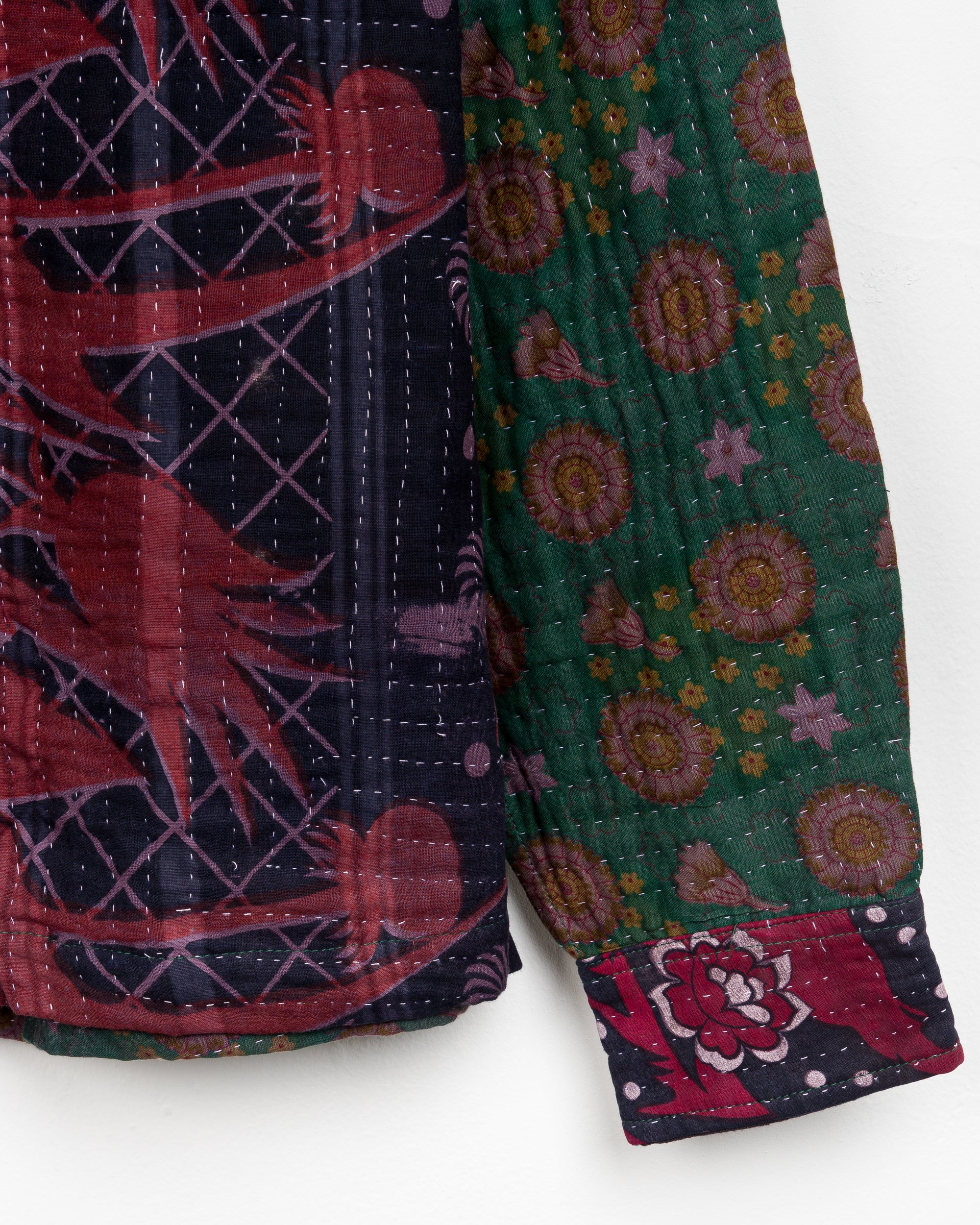 Vivek Overshirt in Quilted Kantha - M