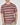 Azad S/S Pocket Flat Knitted Tee in Pomegranate Stripe