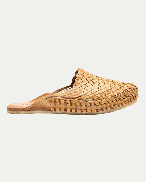 Natural Leather Woven City Slipper for Men | Mohinders  display picture 1