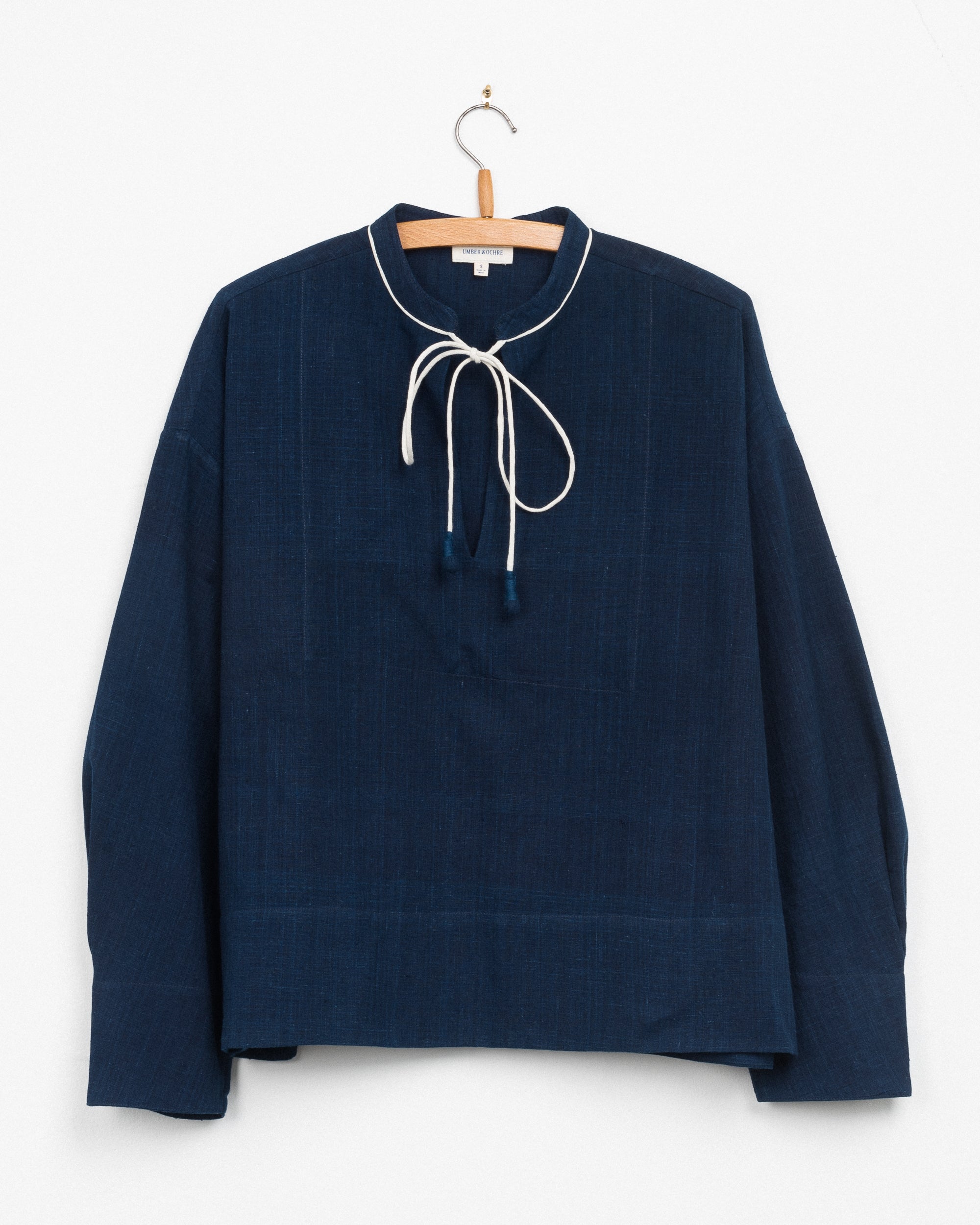 Hemani Tie Top in Indigo