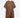 May Boxy Dress in Paisley Stripe Border Print Madder
