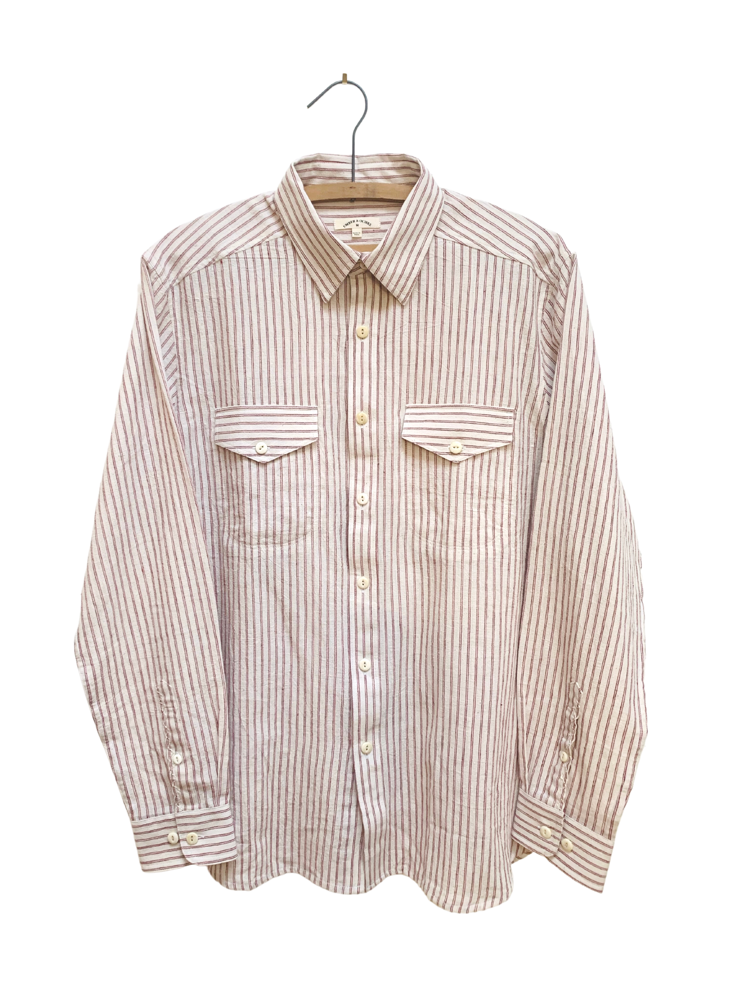 Work Shirt in Kora Red Stripe