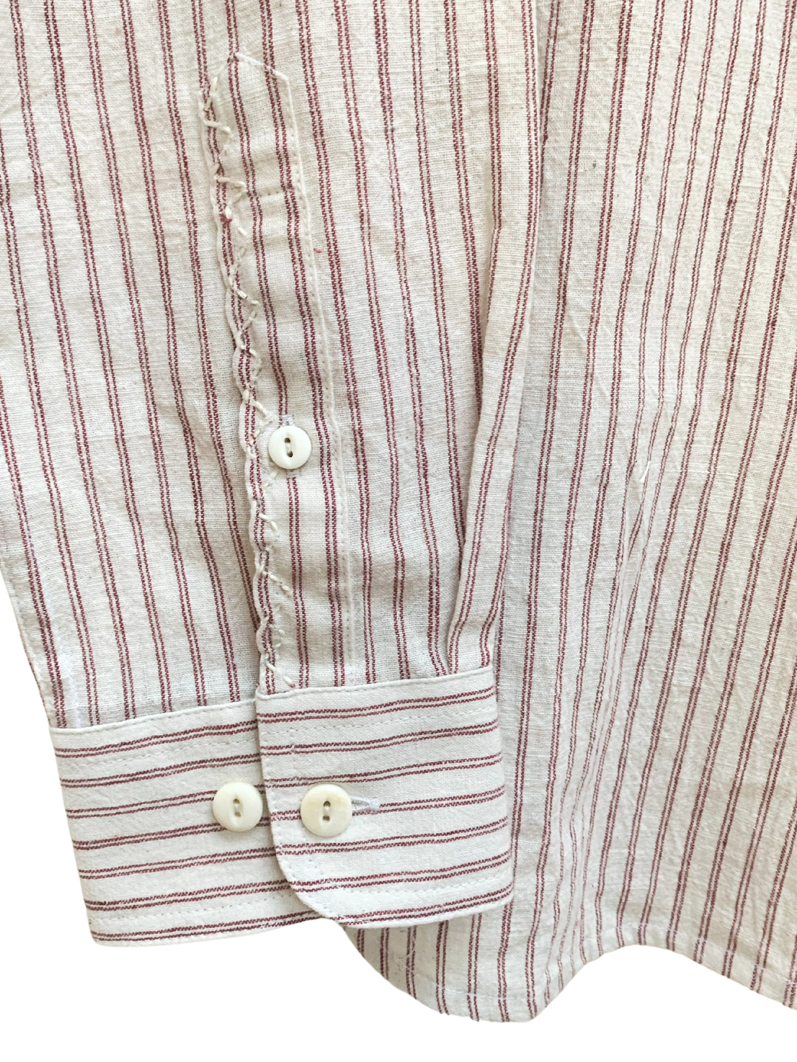 Work Shirt in Kora Red Stripe