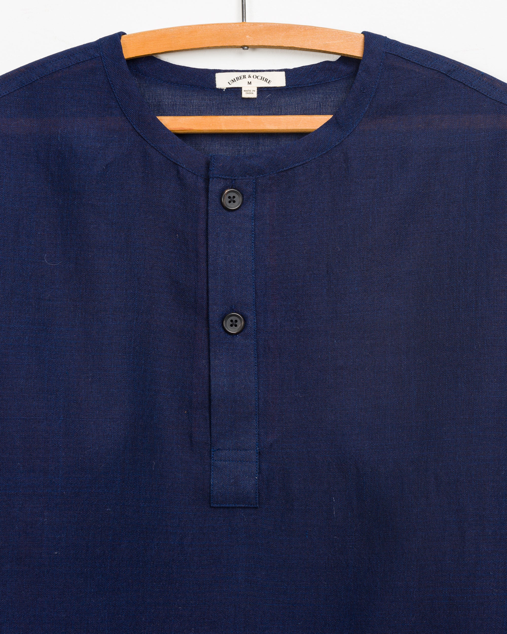 Radha Henley Shirt in Indigo