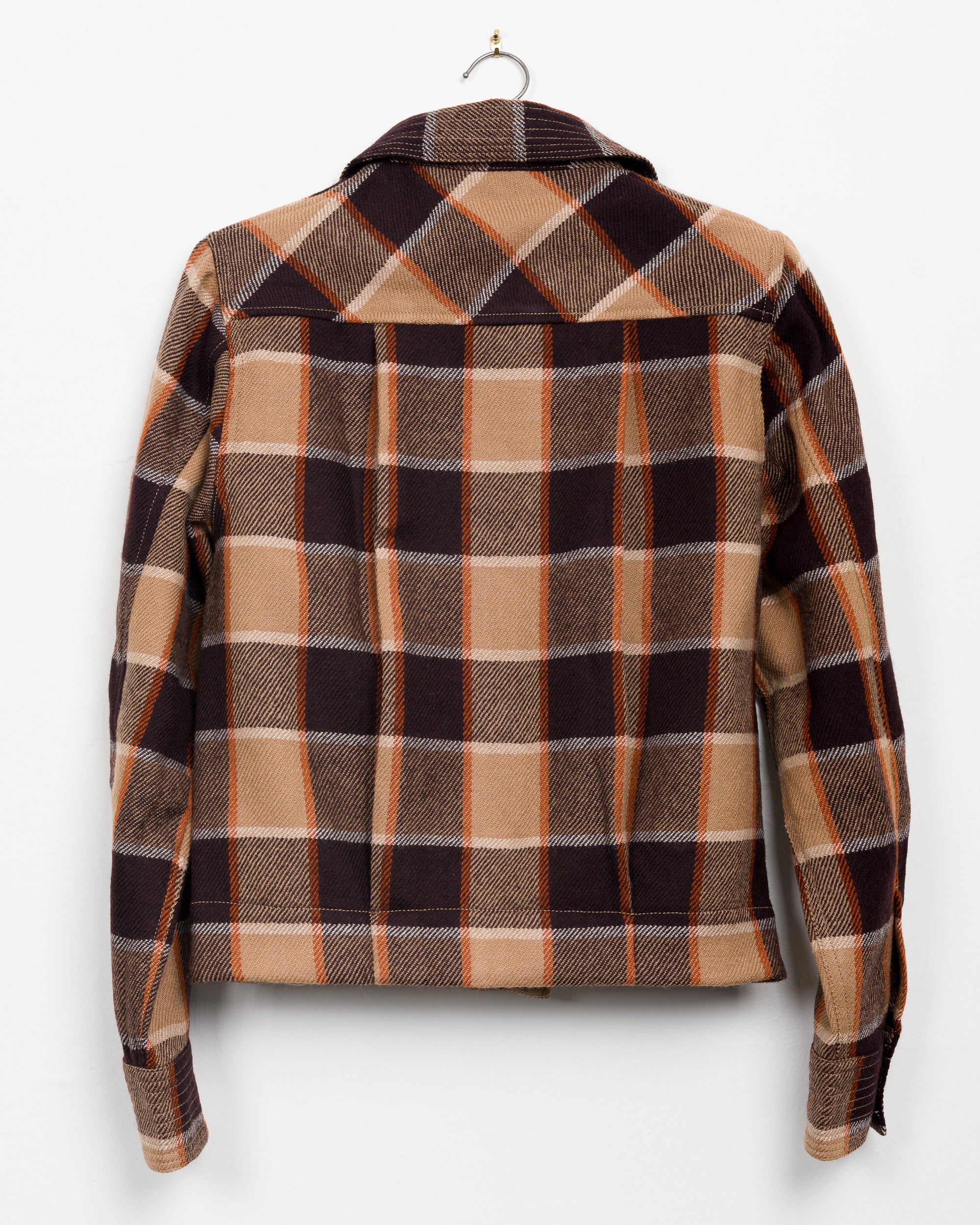 Padma Jacket in Wool Plaid