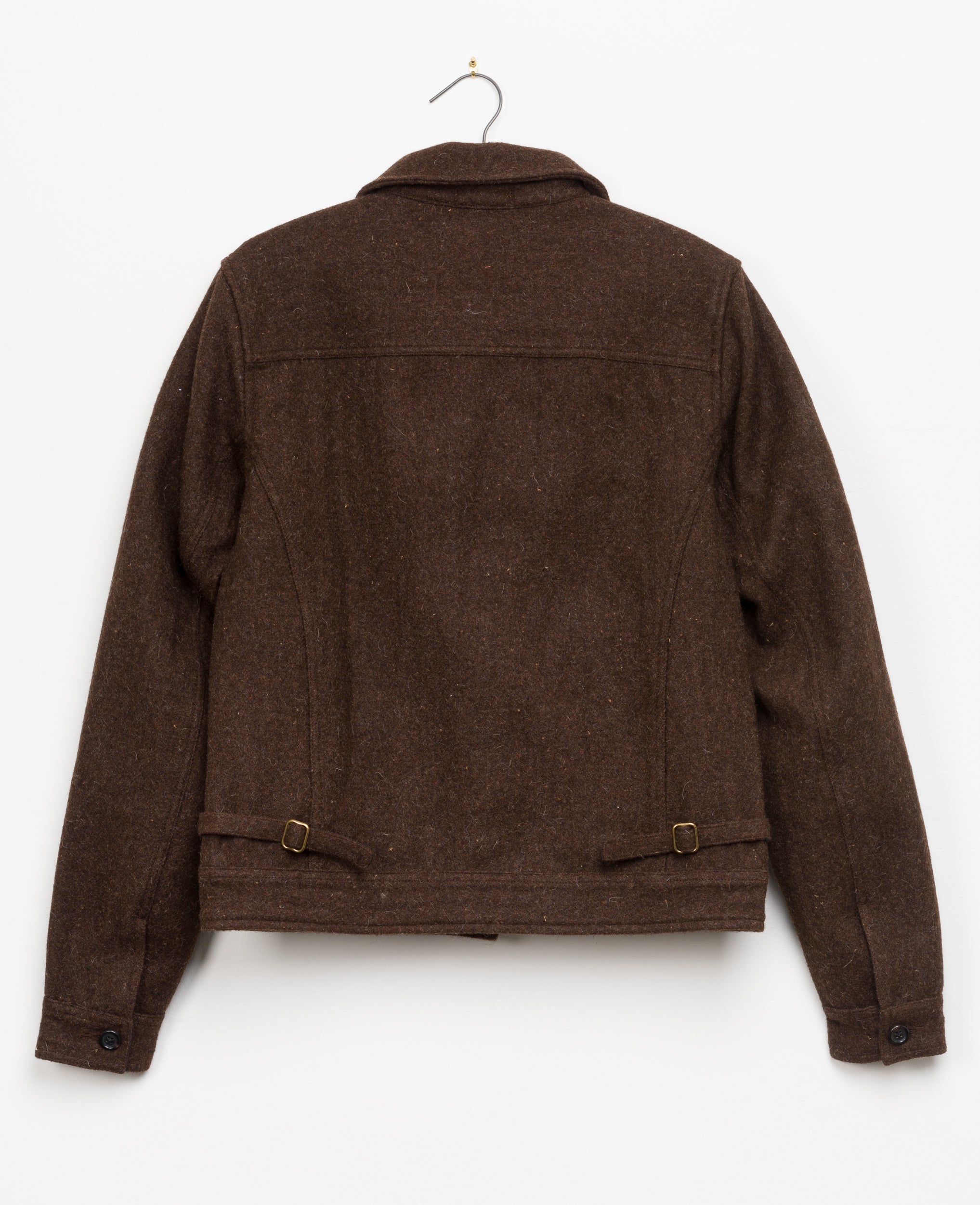 Abhay Jacket in Tobacco Yak Wool