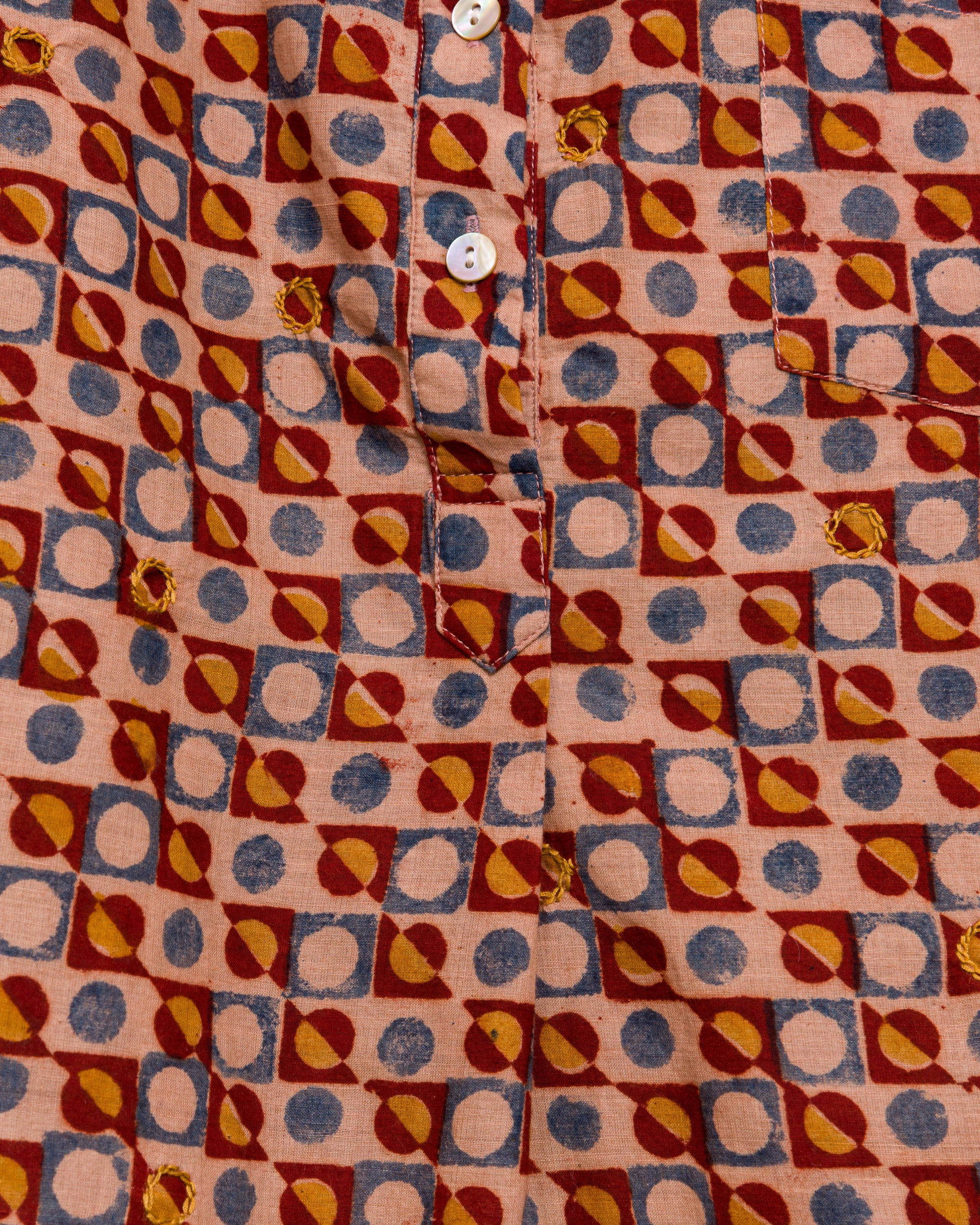 Aanya Tunic in Circles