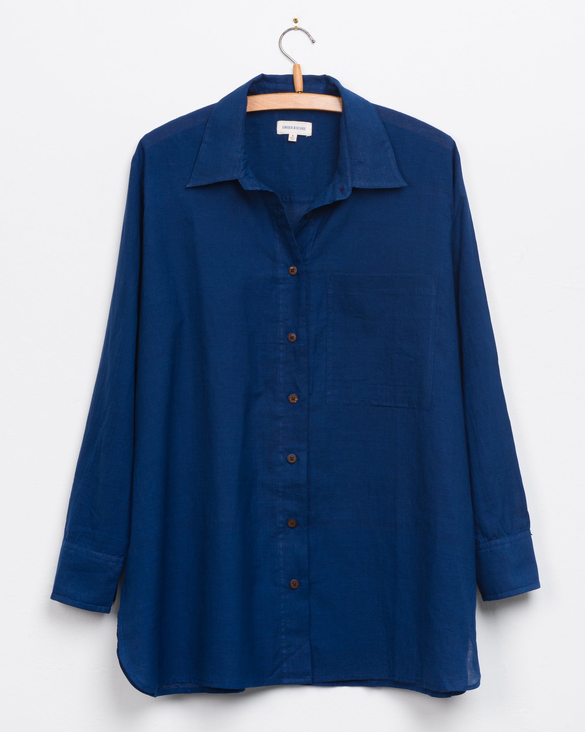 Mitra Top in Indigo