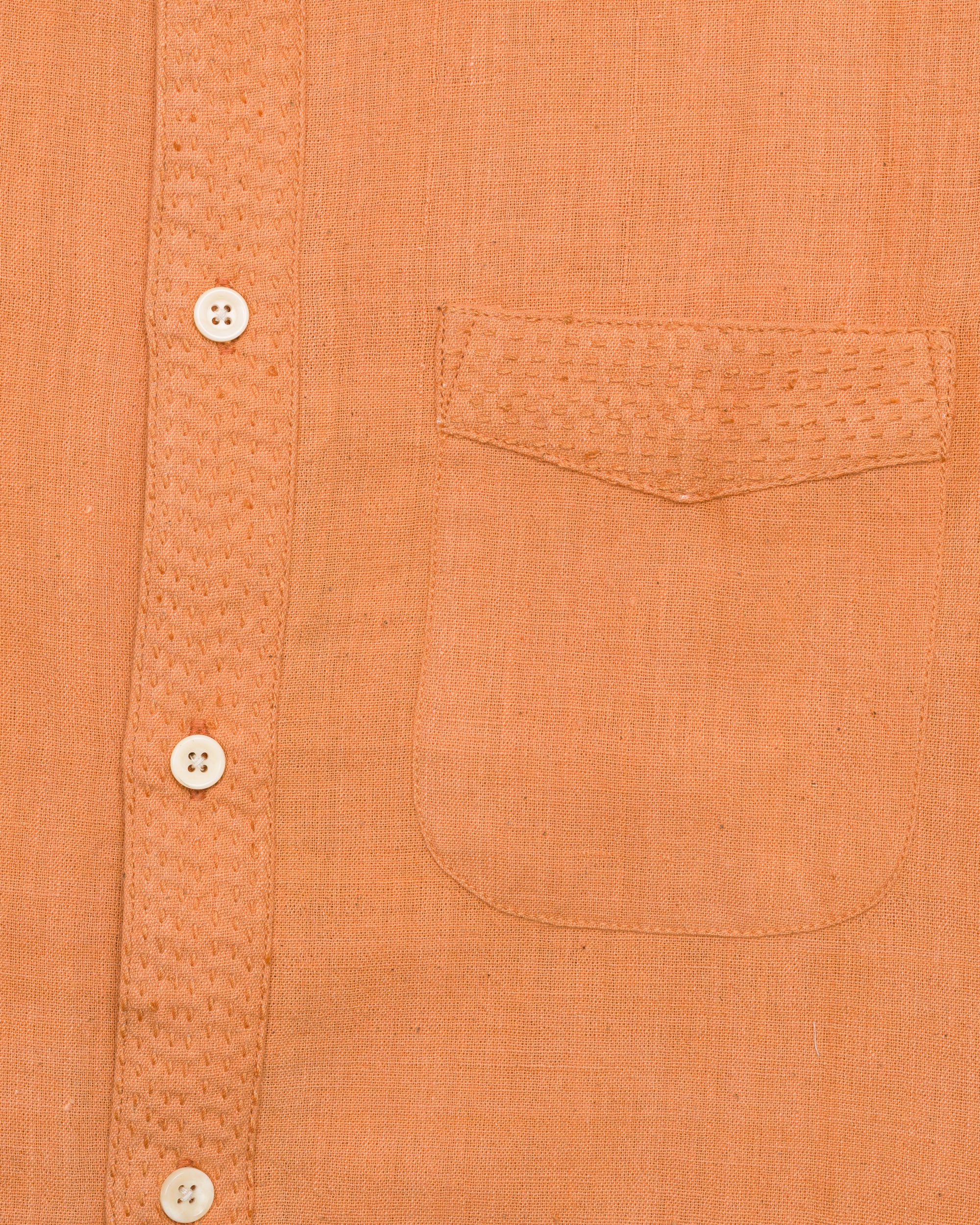 S/S Kabir Standard Shirt in Persimmon