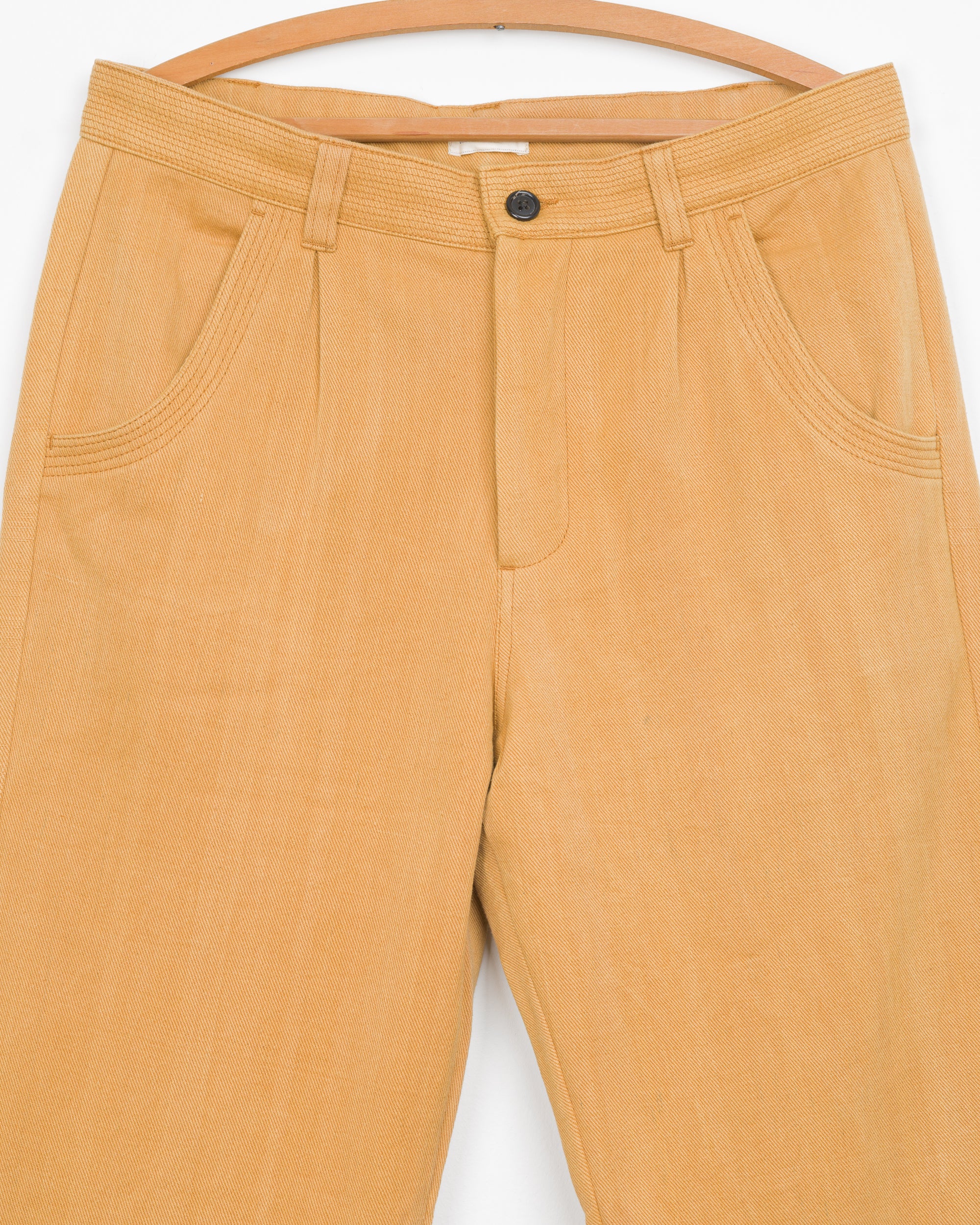 Veda Pant in Mustard Twill