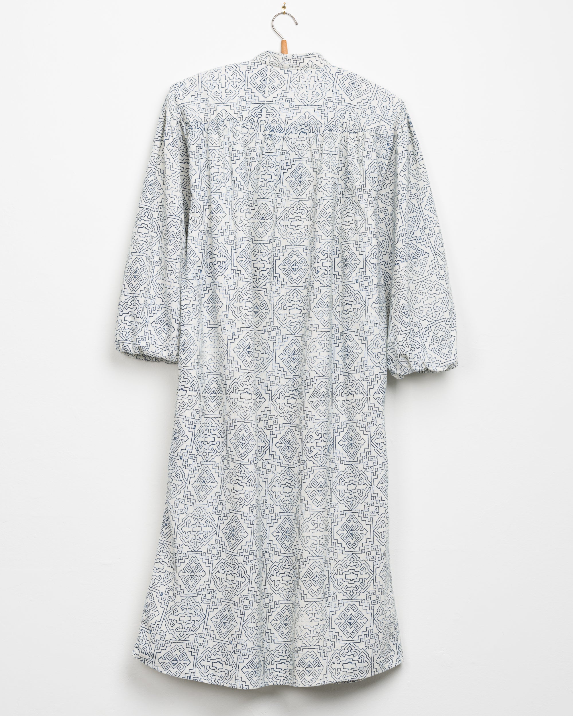 Samira Tunic in Natural Tile Block