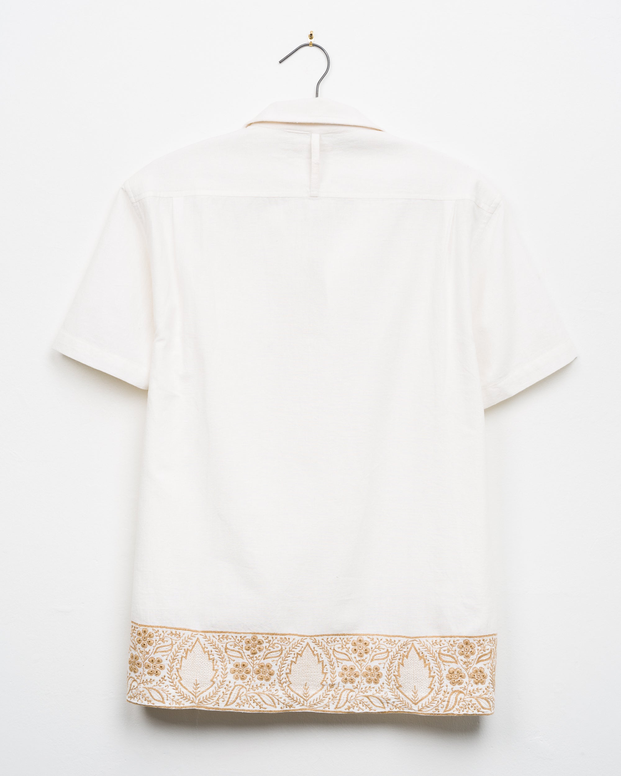 Khushi Embroidered Border Camp Shirt