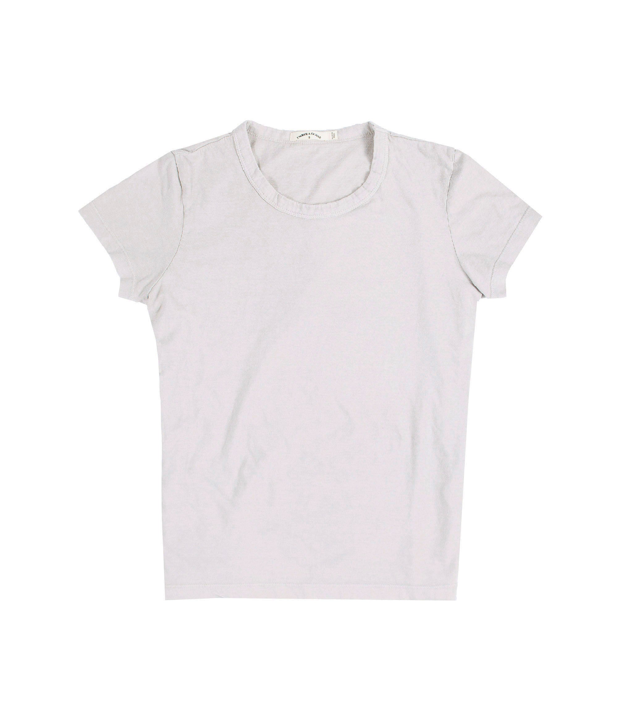 Jane Organic Jersey Tee Burnt Grey
